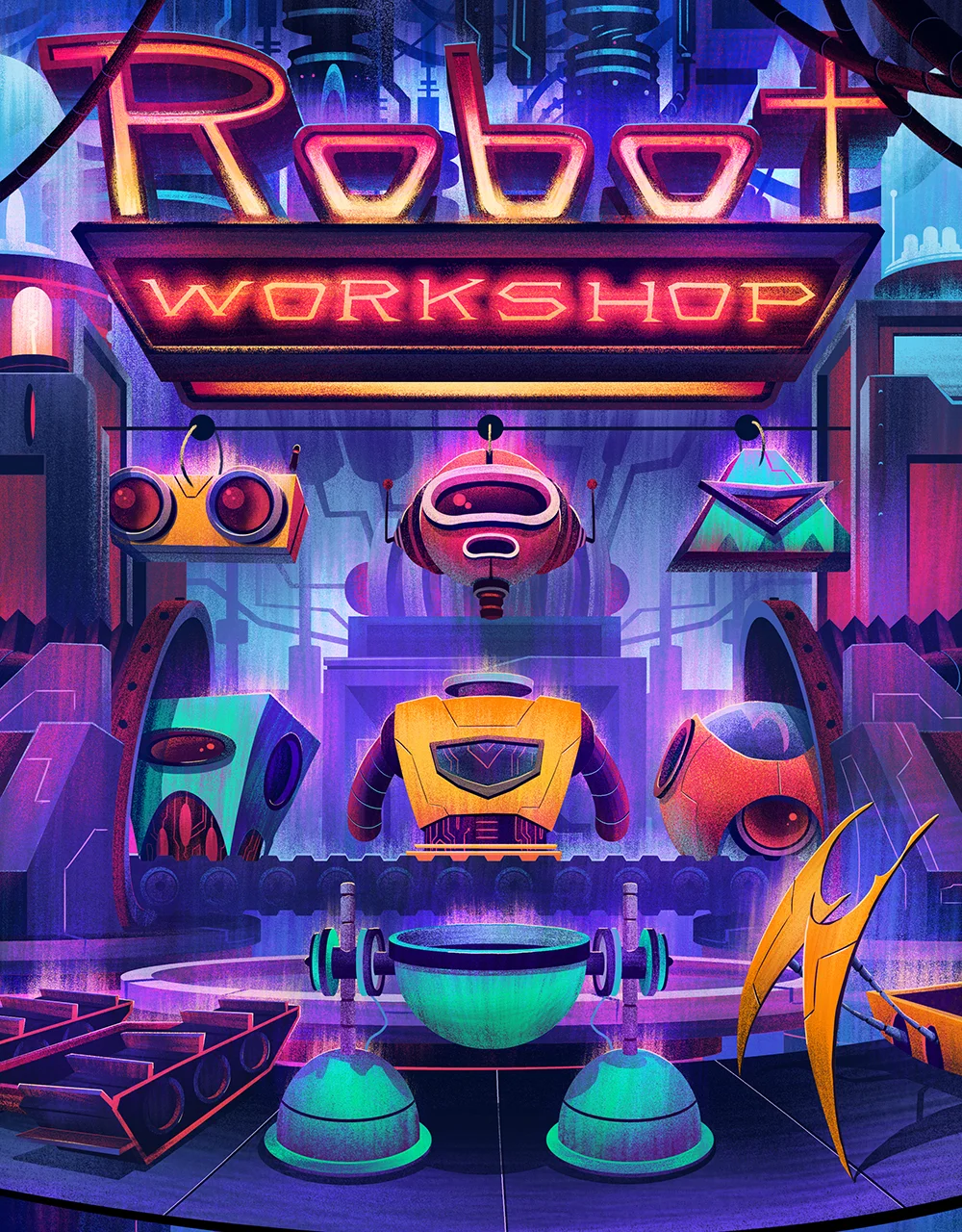 Robot Workshop · 2014 · Cover
