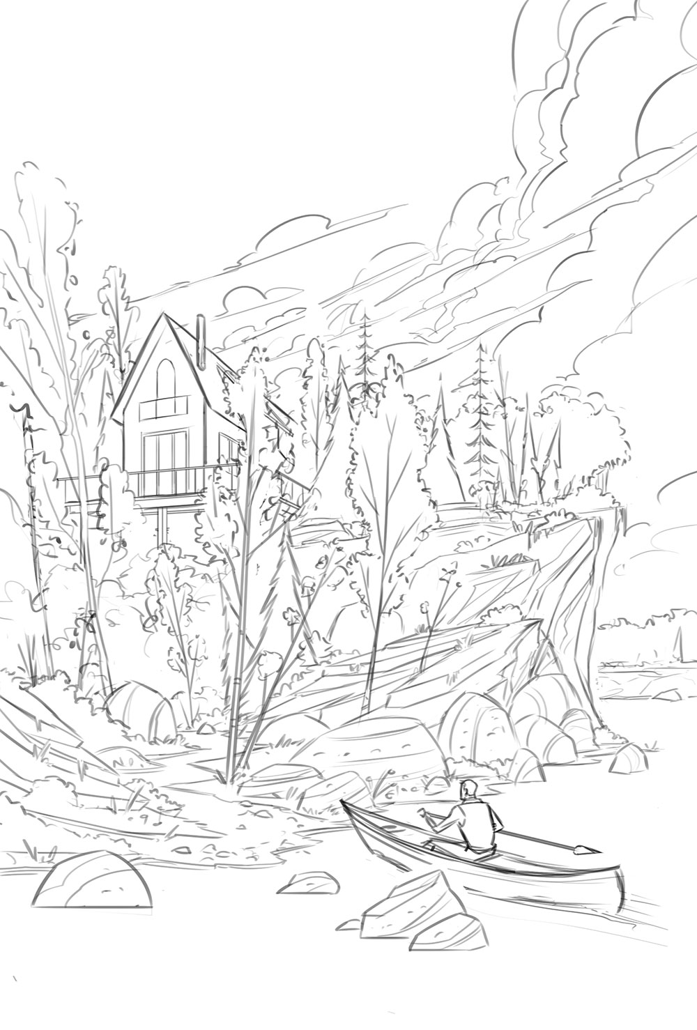 The Cabin · Sketch