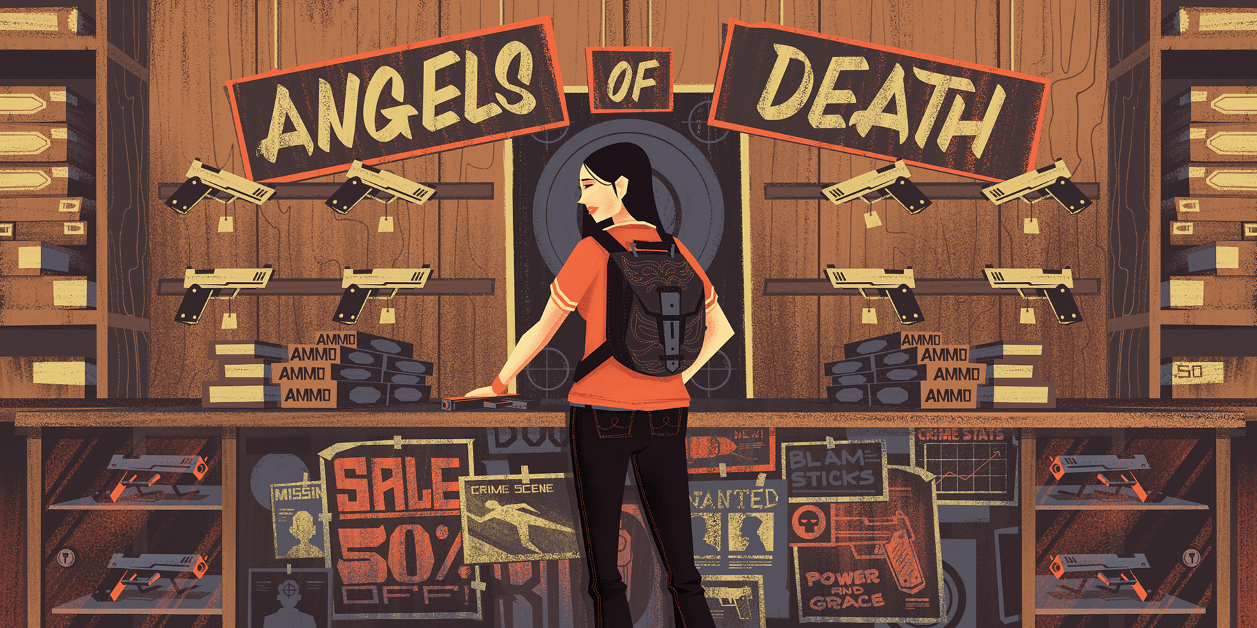 "Angels of Death" · 2014 · Final Illustration