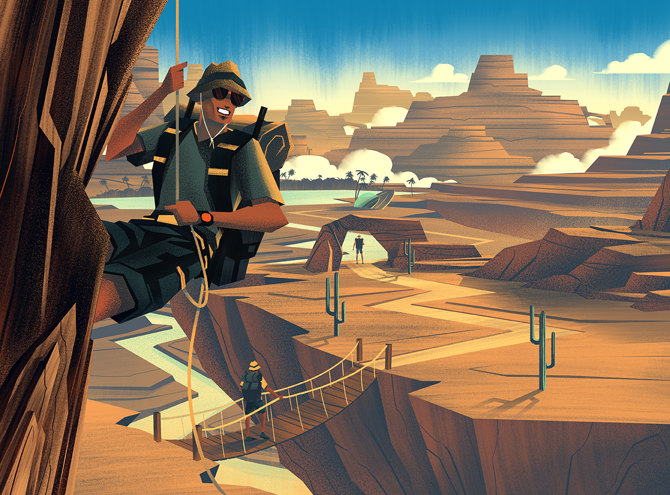 2014 LabelExpo Americas · High Desert Final Illustration