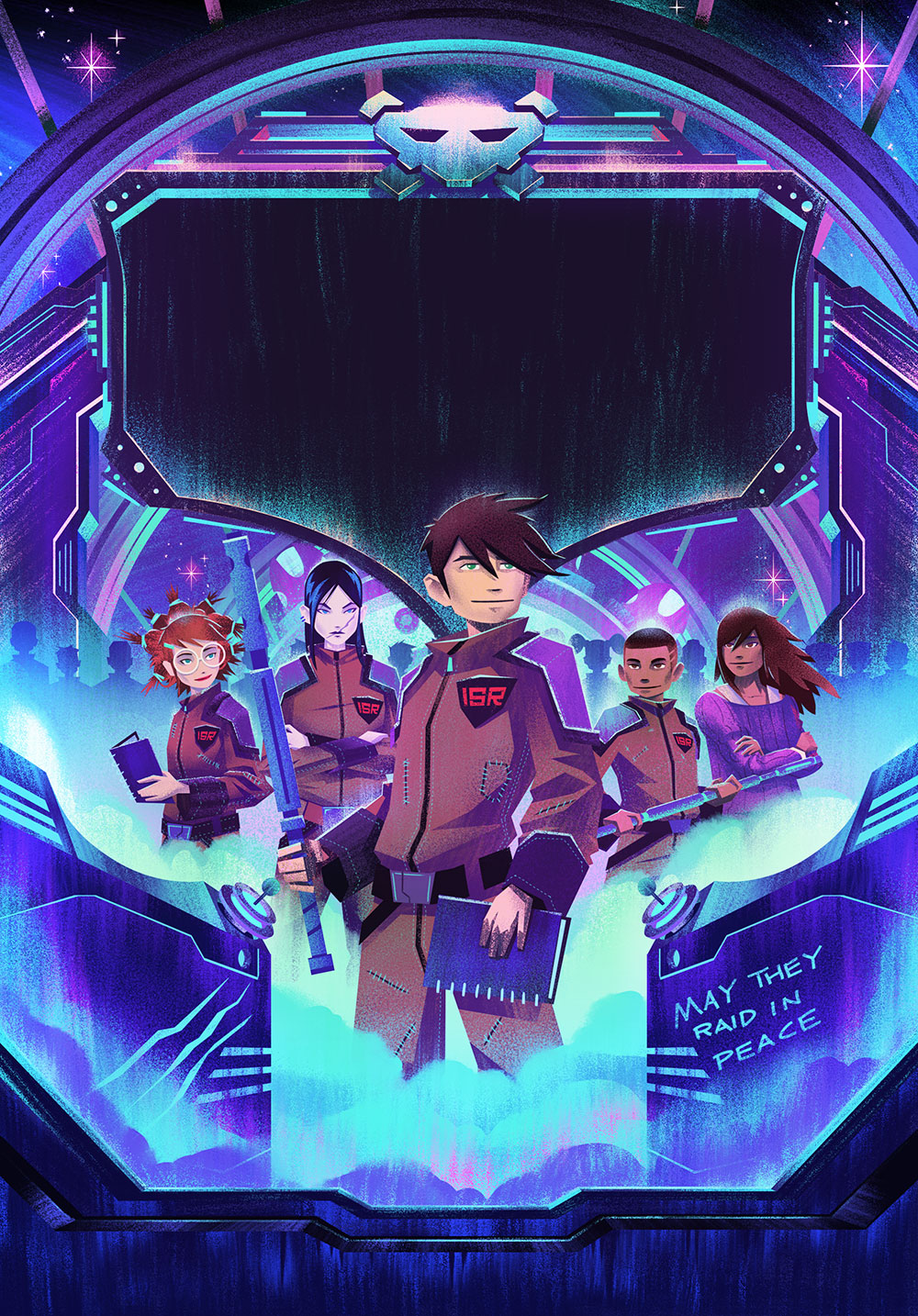 2014 · The Incredible Space Raiders From Space · Cover Illustration