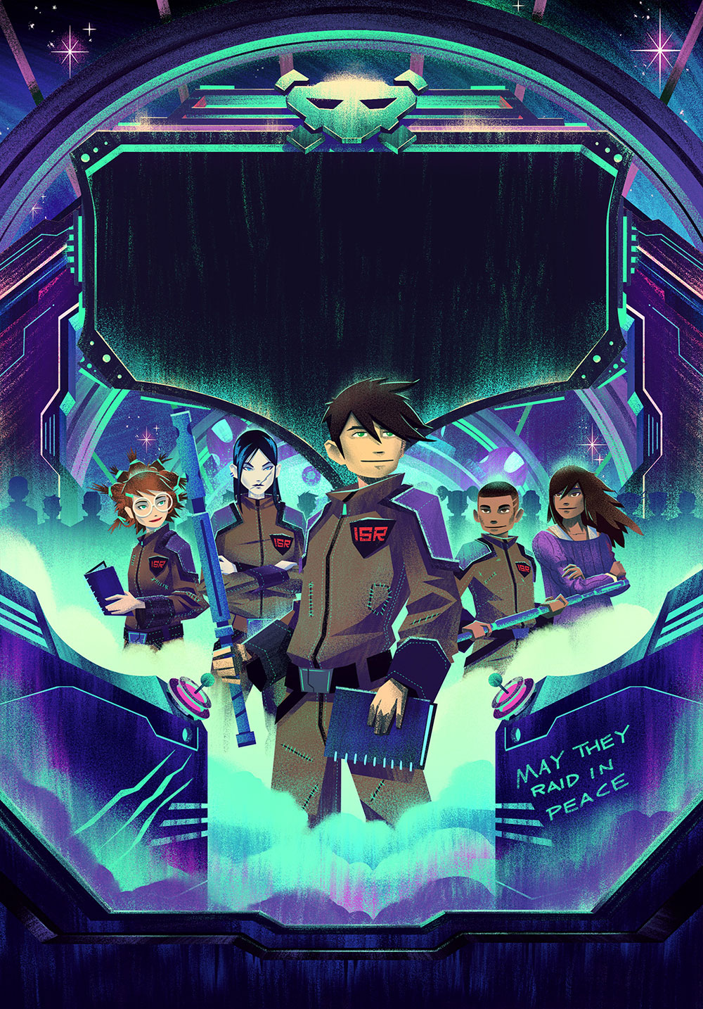 2014 · The Incredible Space Raiders From Space · Color Option 2