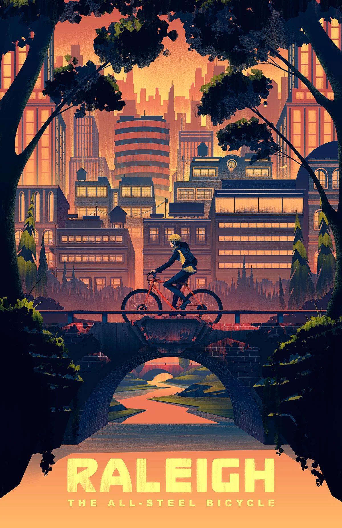 2014 · Raleigh Heritage Poster