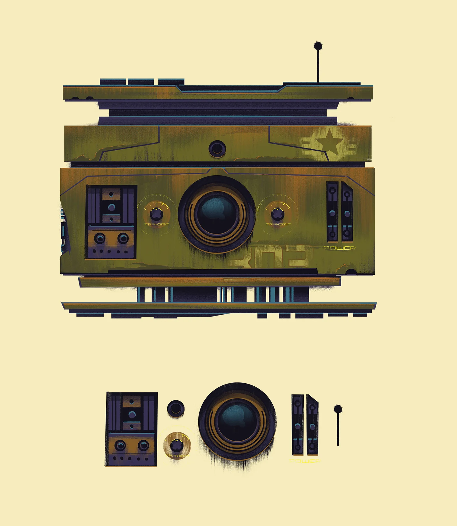 TinyBop · Robot Face 3