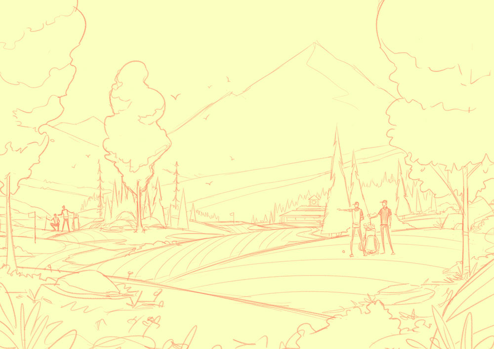 Caddy Bar · Sketch