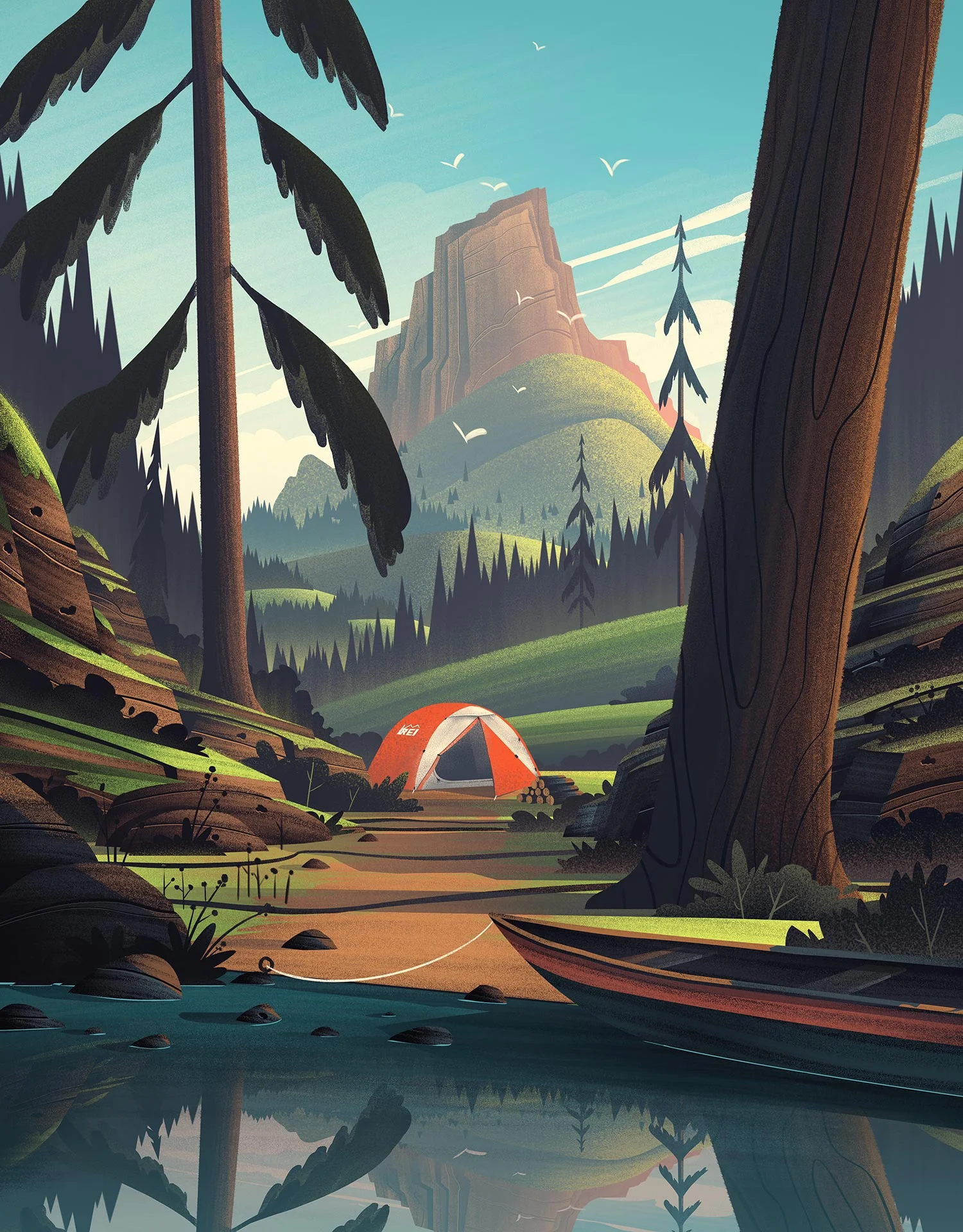 Secluded Camp