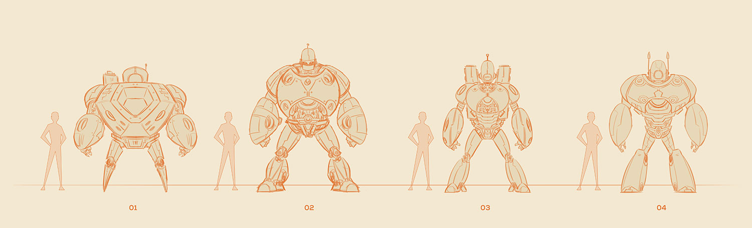 Hero Sketches