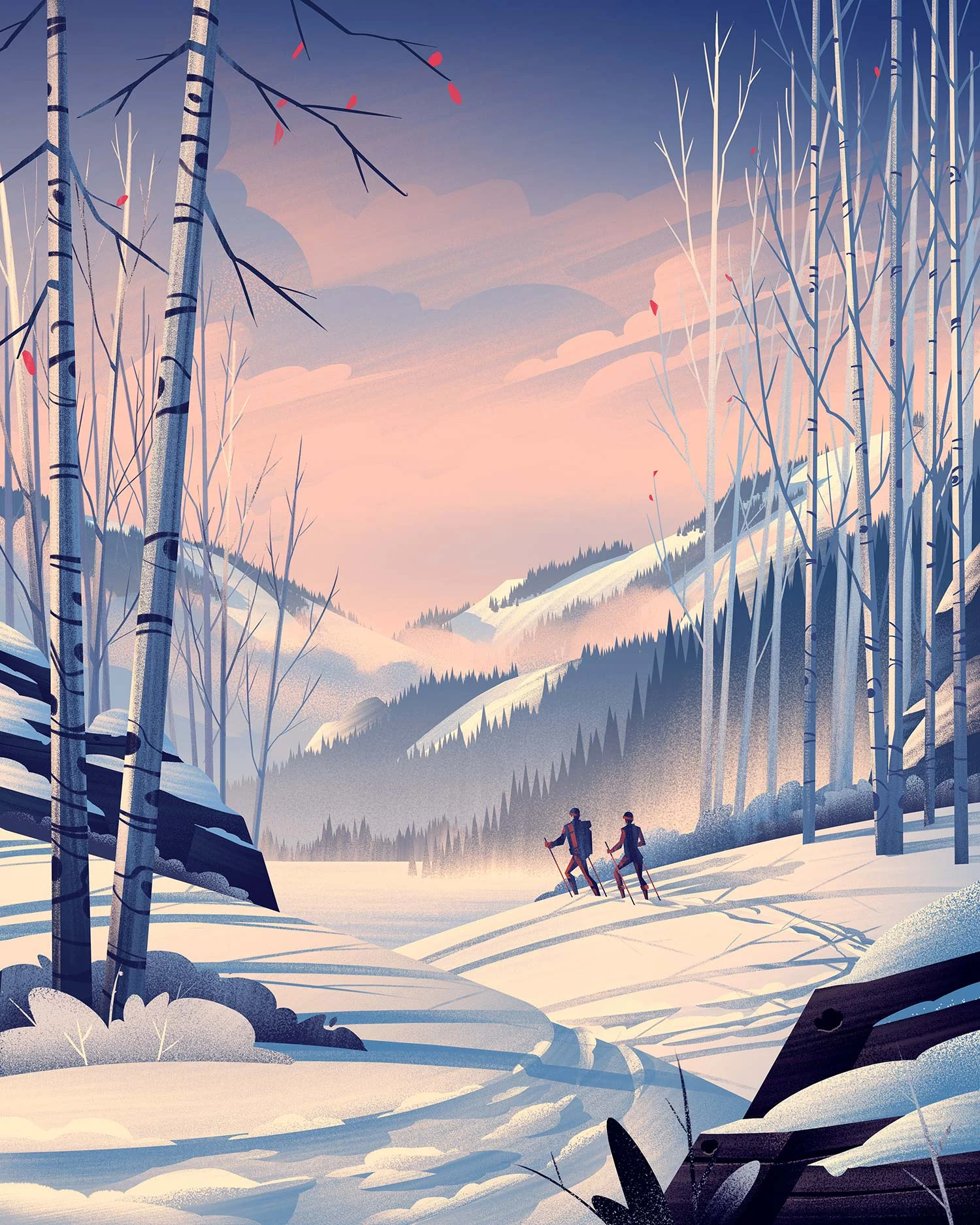 Snow Trails