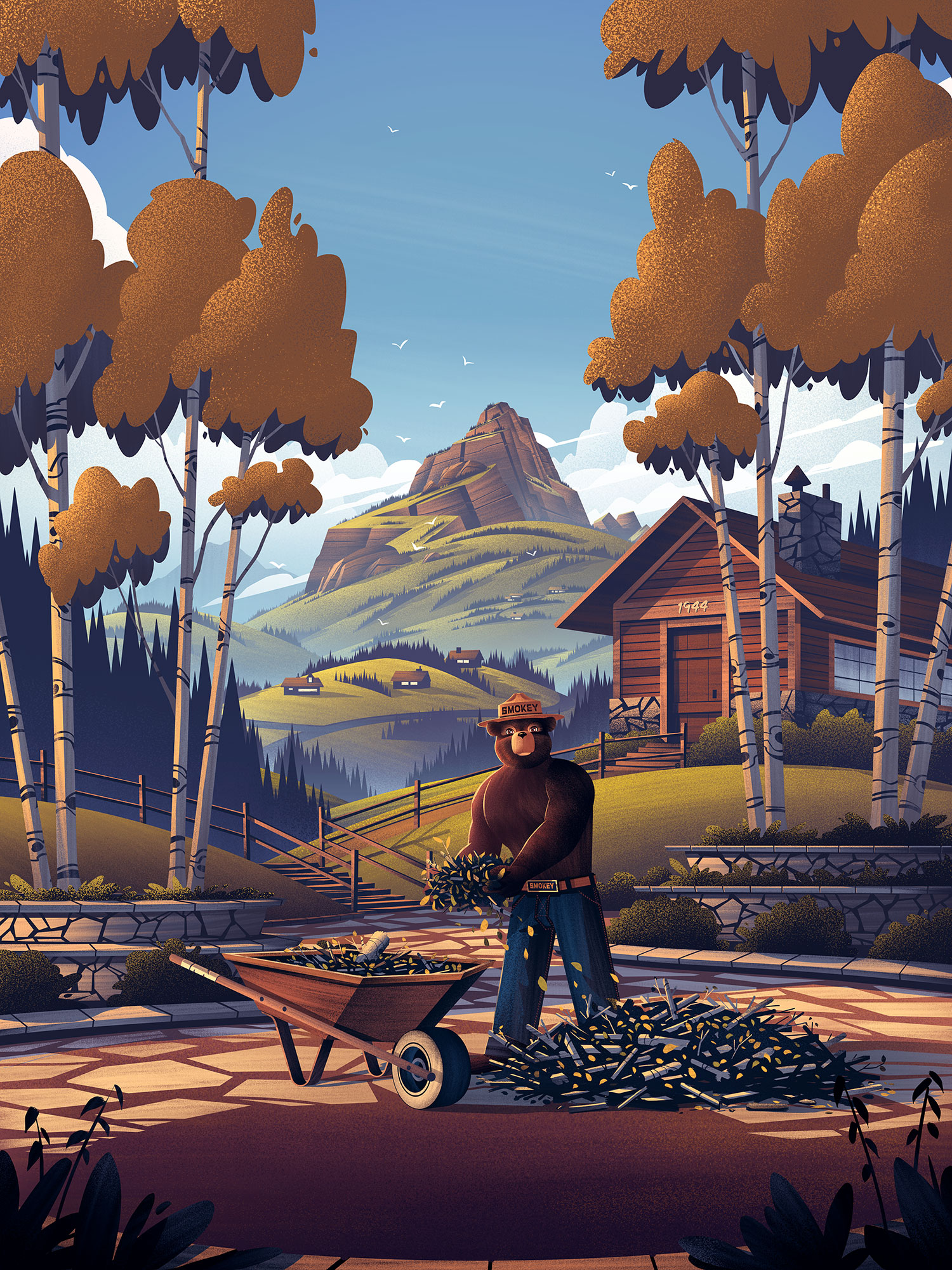 Smokey Bear | Illustration