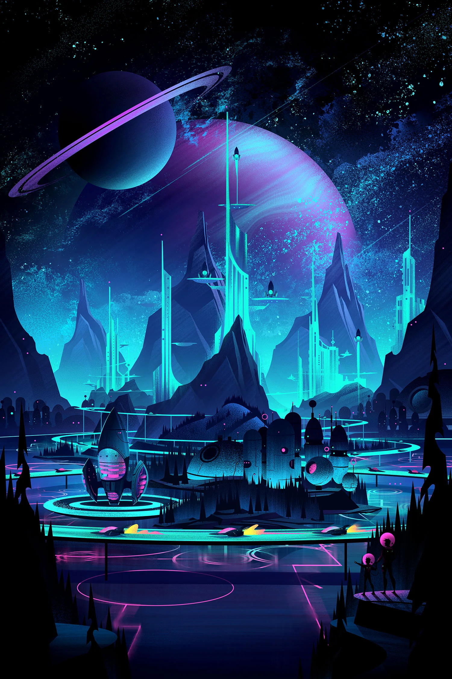Space Park · Final Illustration