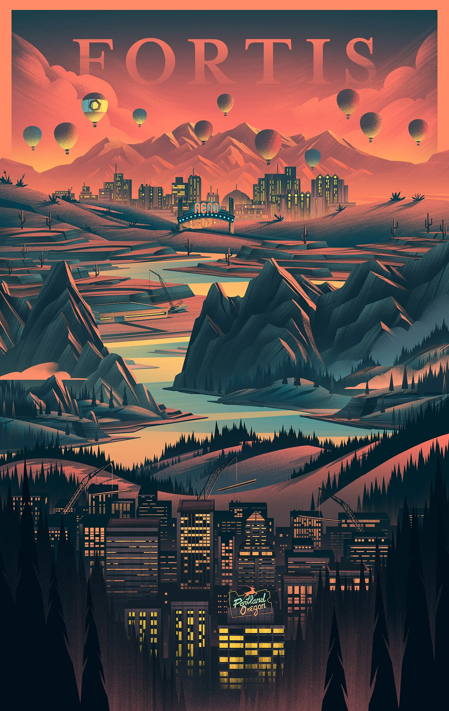 Fortis Poster · Final Illustration