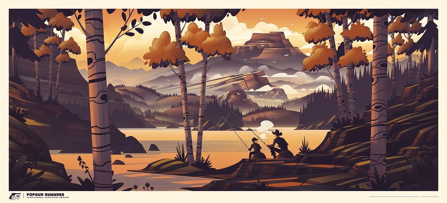 Popgun Summers Screen Print · Available at OCS13.com