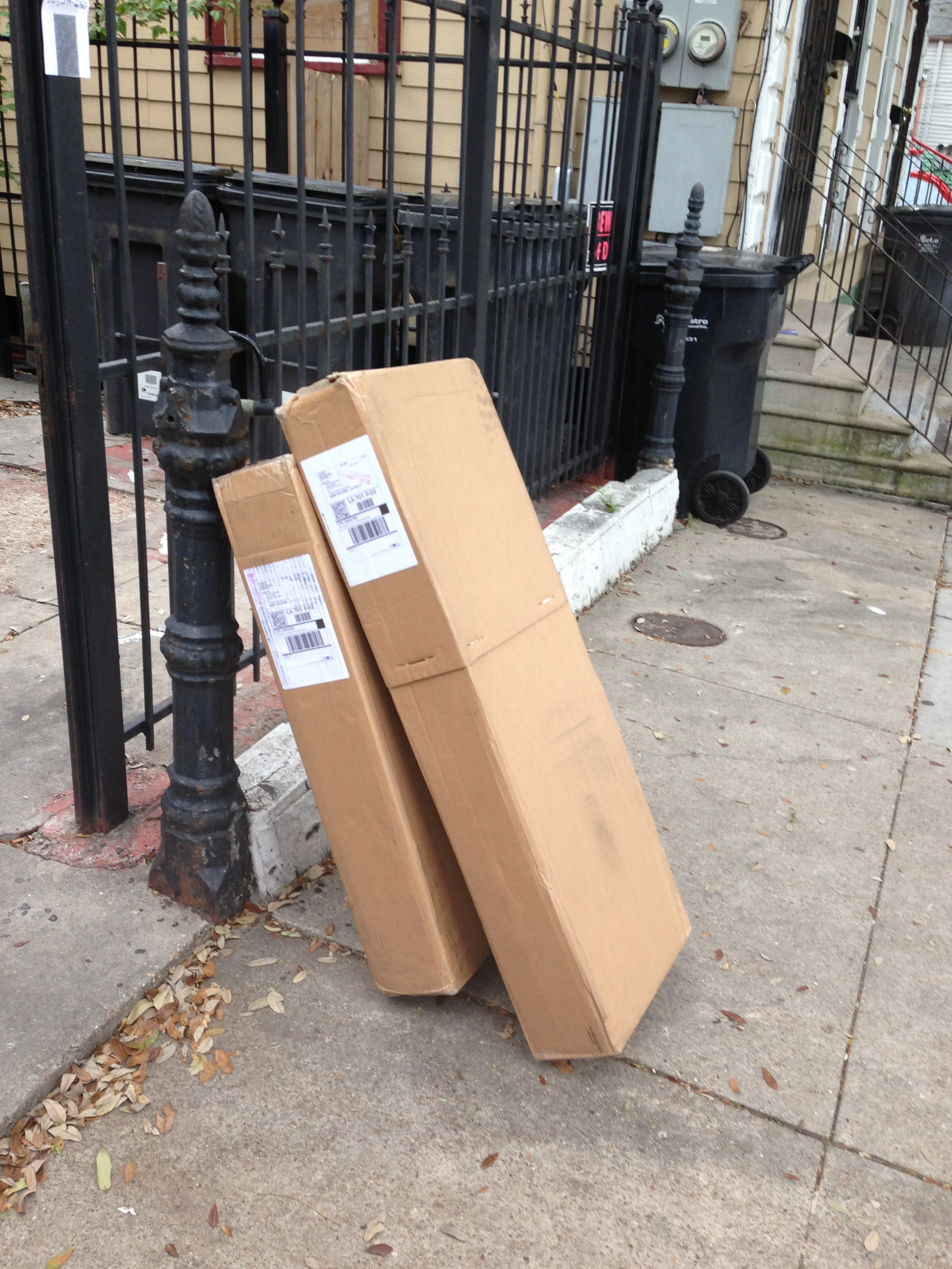 Two boxes shipped UPS. Hard to believe there is a trailer in there.