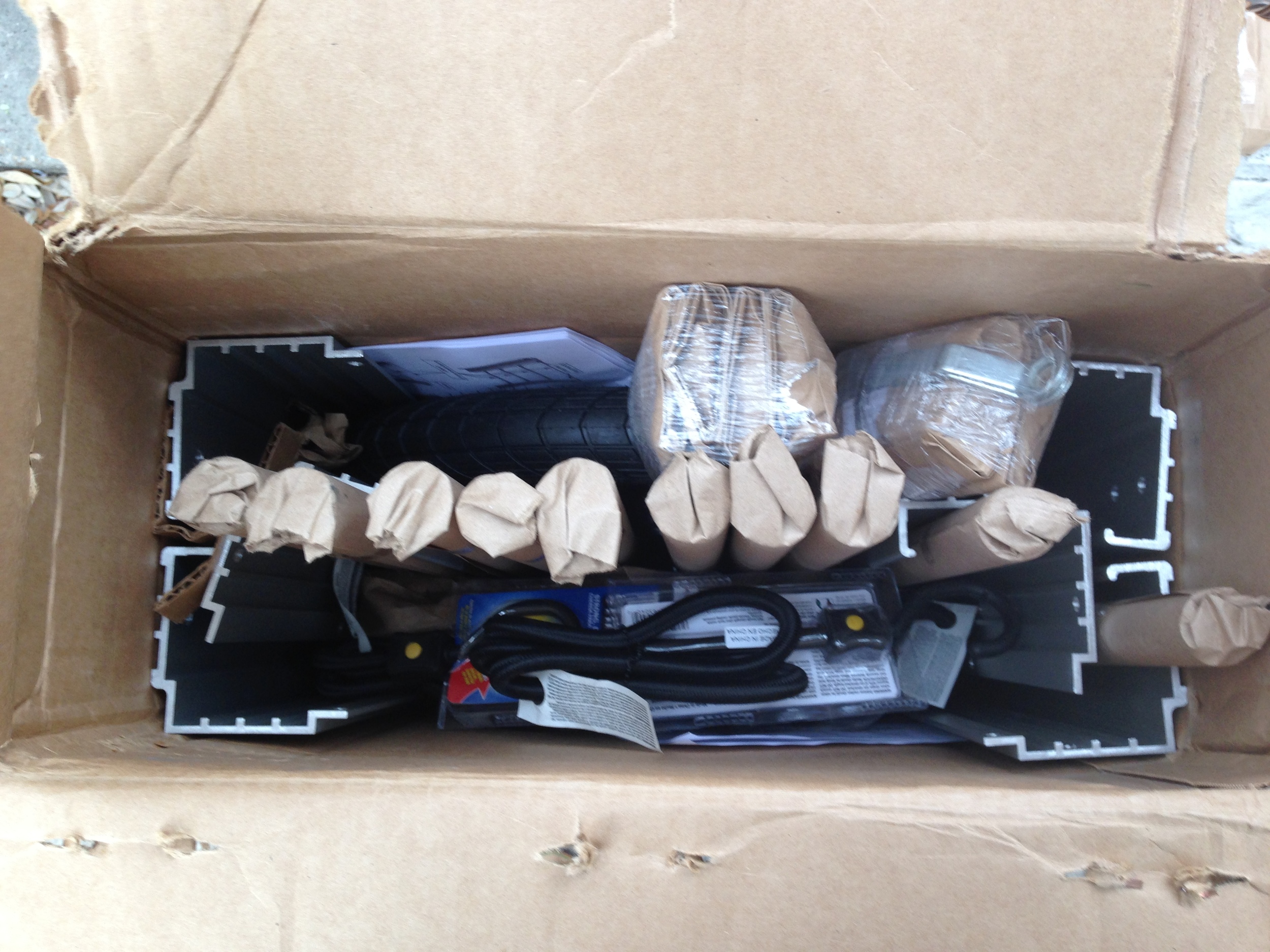 Everything packaged so well.