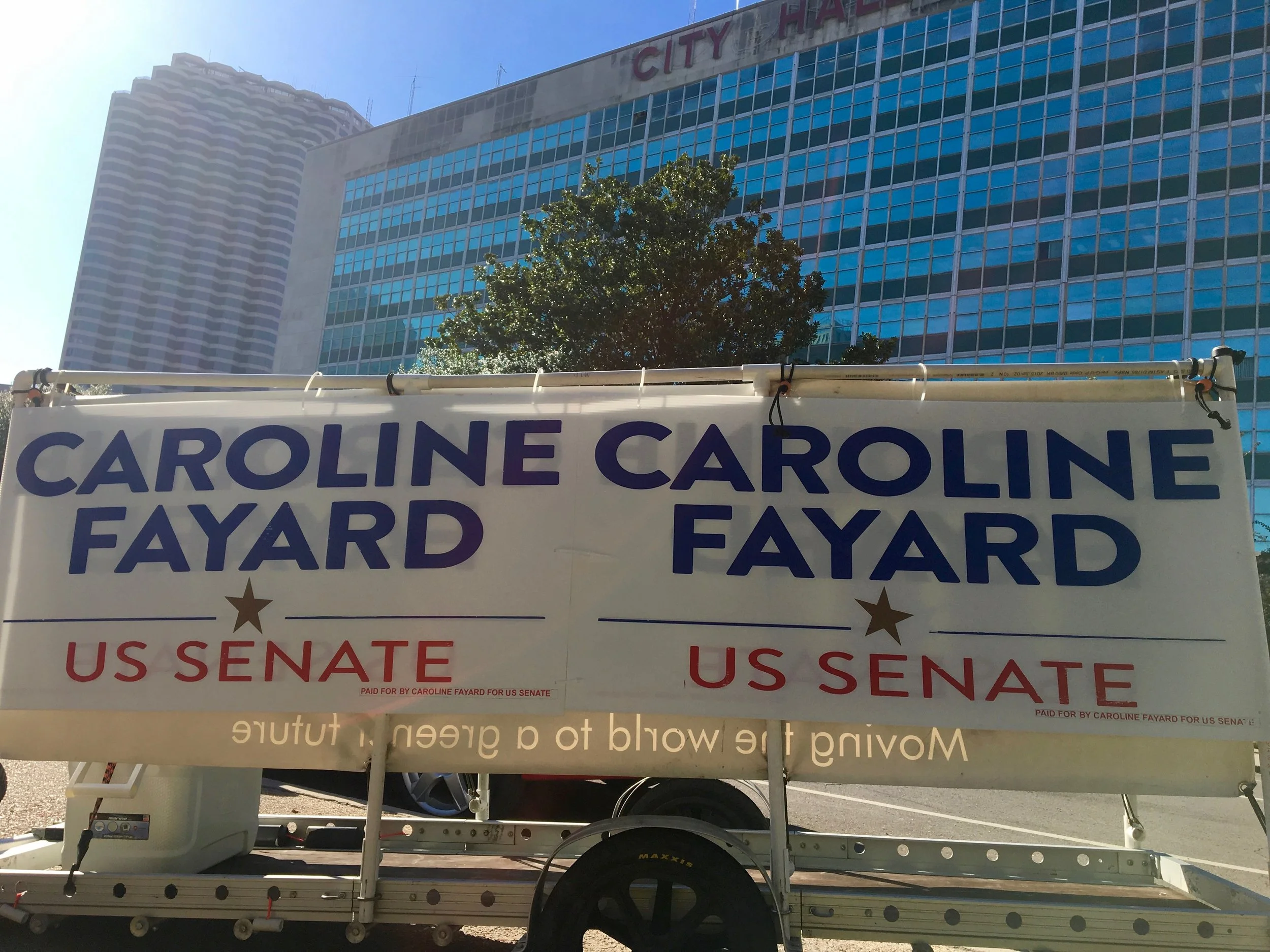 In front of City Hall