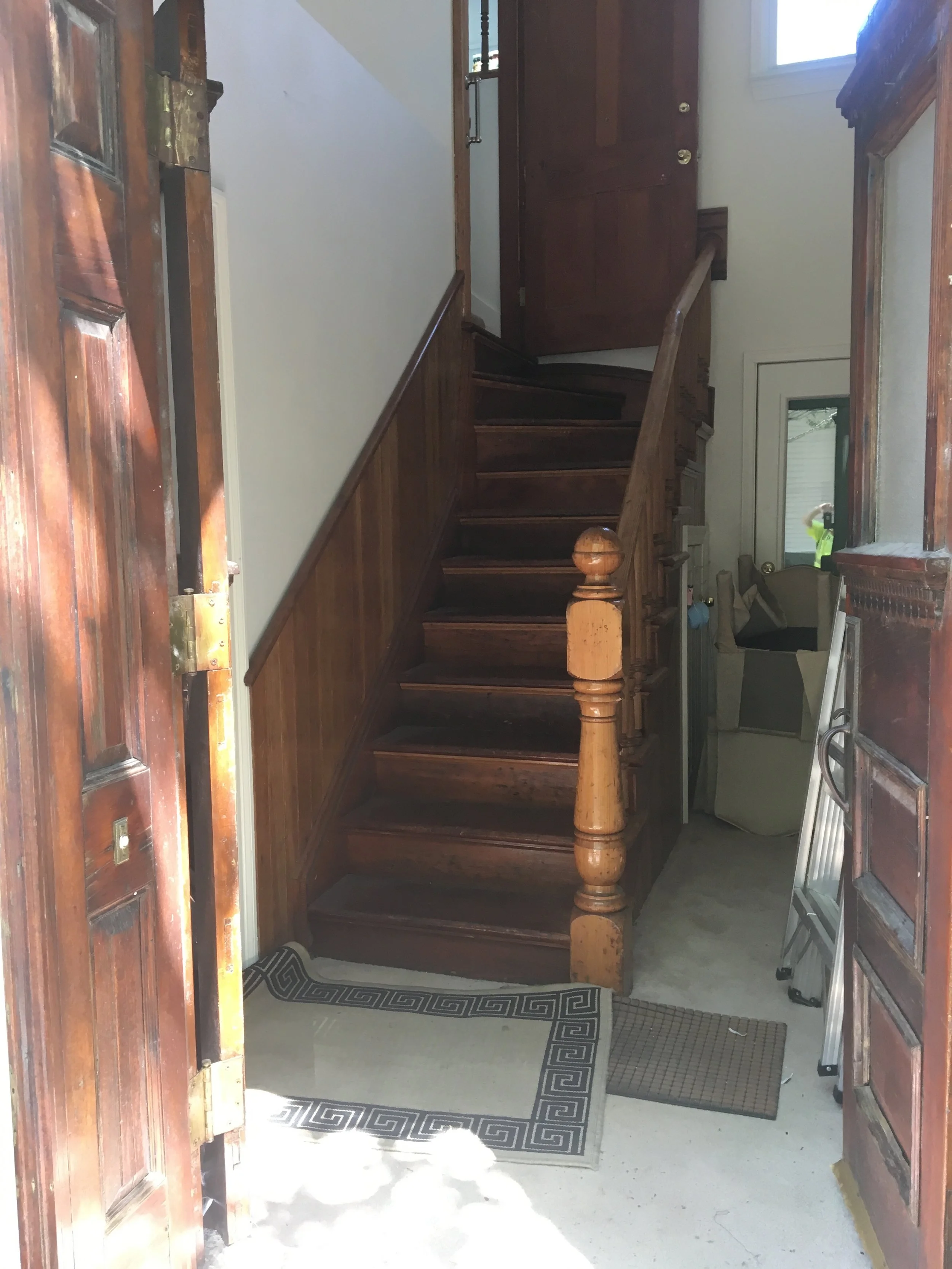 Stairway was successfully negotiated