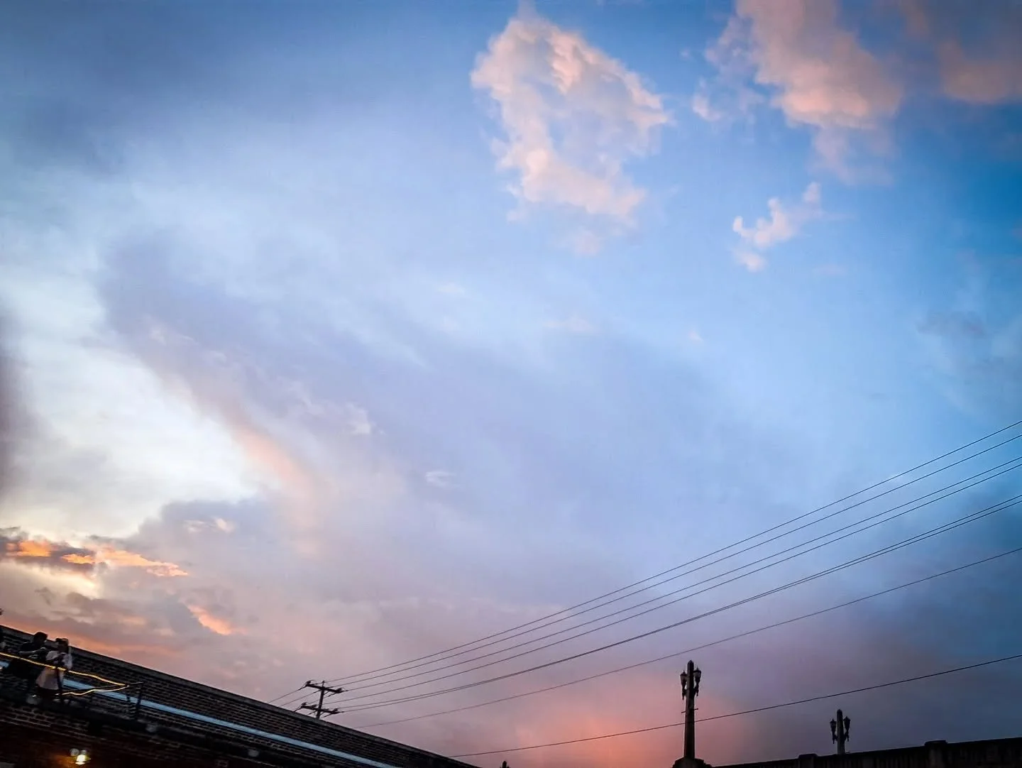 Roanoke summer sunsets hit different.

Pastel peaches, soft periwinkles, and vibrant corals reveal themselves after a stormy afternoon.

Shot was taken at @drpepperpark in downtown Roanoke.
.
.
.
.
#Roanoke #blueridge #virginia #summervibes #sunset #