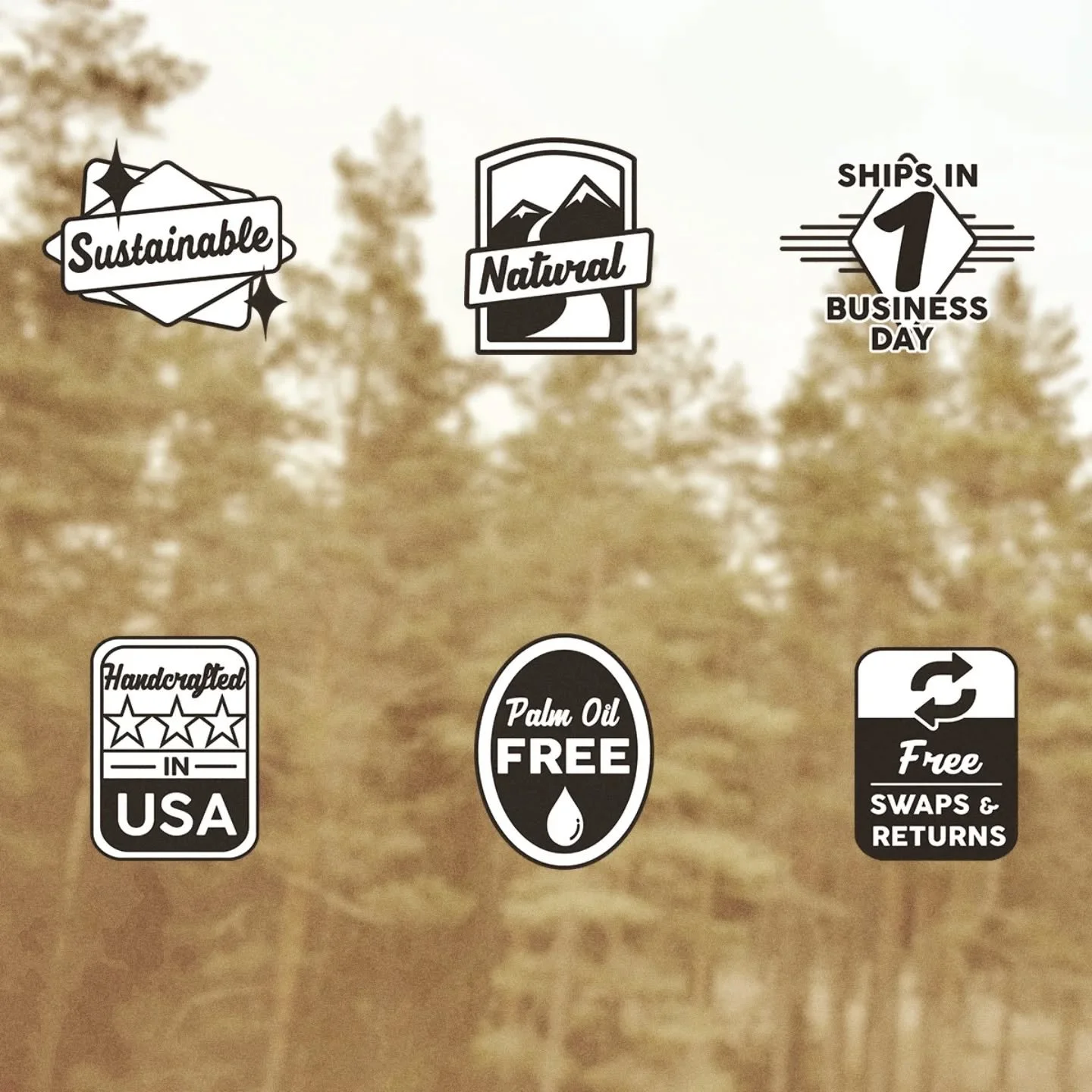 Still in love with this icon set for a sustainable grooming company with deep mid-century vibes. We took inspiration from grooming and medicine bottles from the 50s and 60s, #madmen style.

Sure, you can buy icons online, but investing in a set of ic
