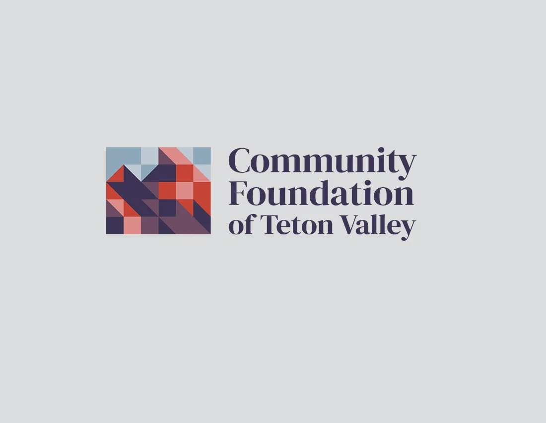 Community Foundation of Teton Valley Non-Profit logo design