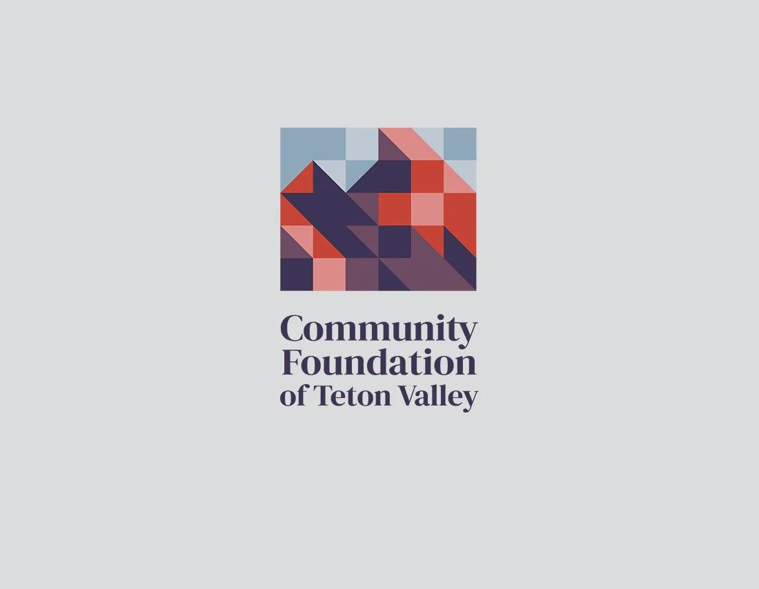 Community Foundation of Teton Valley Non-Profit logo design