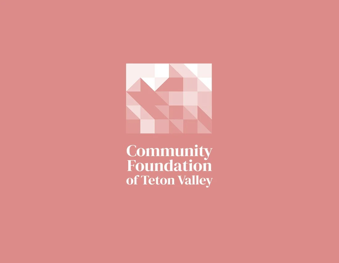 Community Foundation of Teton Valley Non-Profit logo design