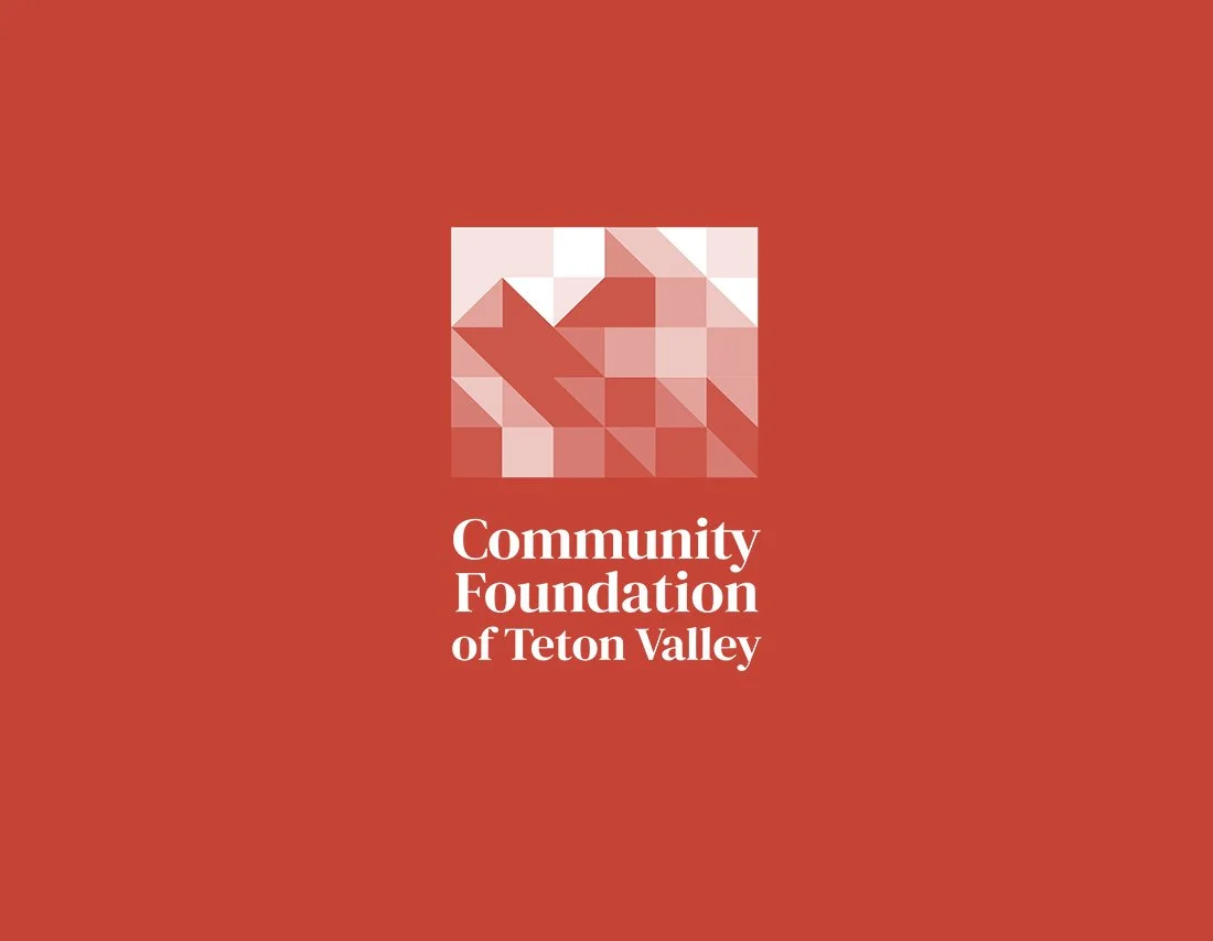 Community Foundation of Teton Valley Non-Profit logo design
