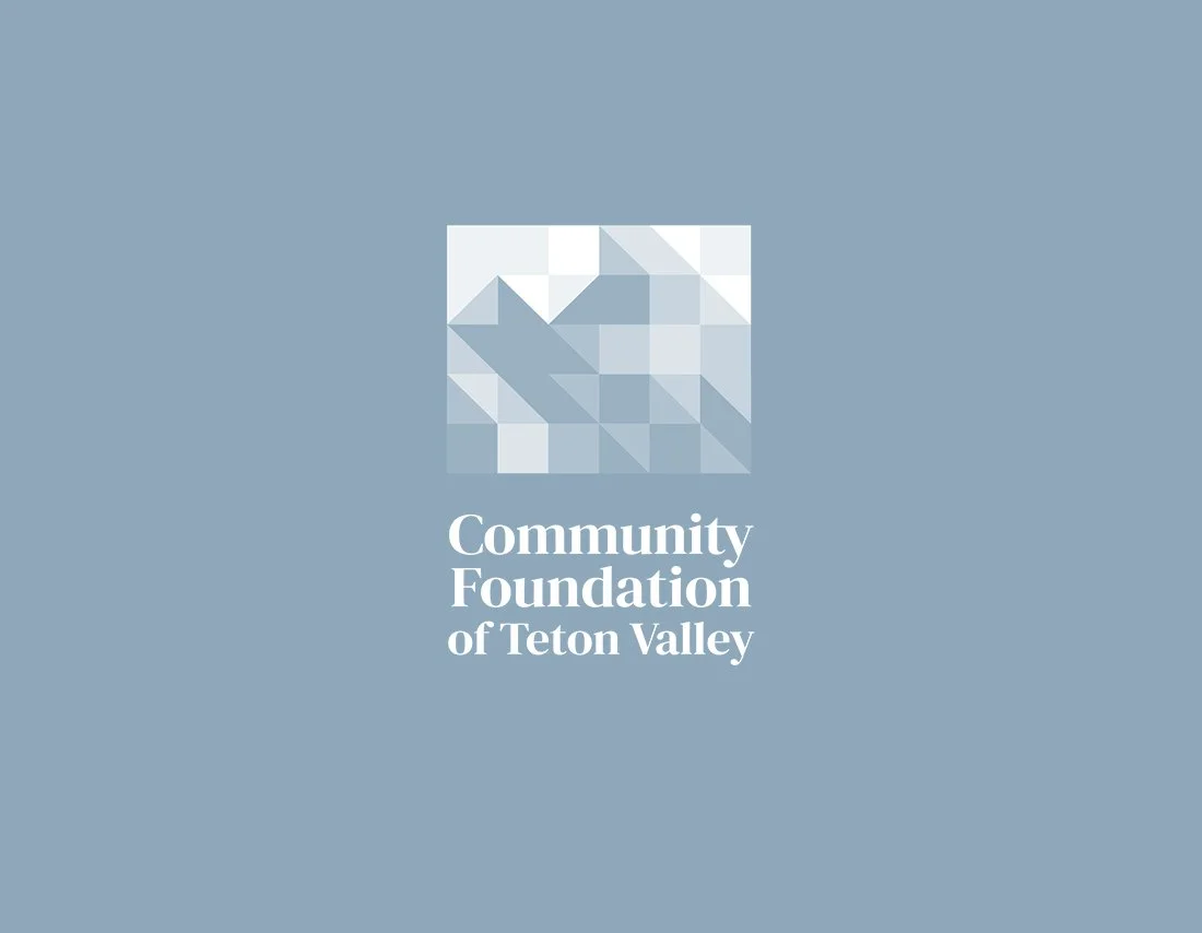 Community Foundation of Teton Valley Non-Profit logo design