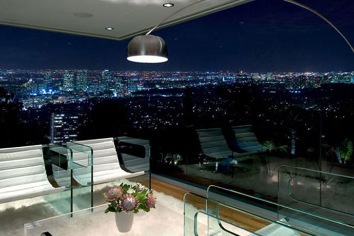 blue jay way residence: modern architecture in hollywood hills los angeles 7