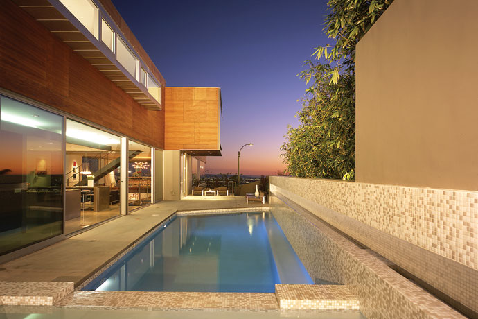 blue jay way residence: modern architecture in hollywood hills los angeles 2