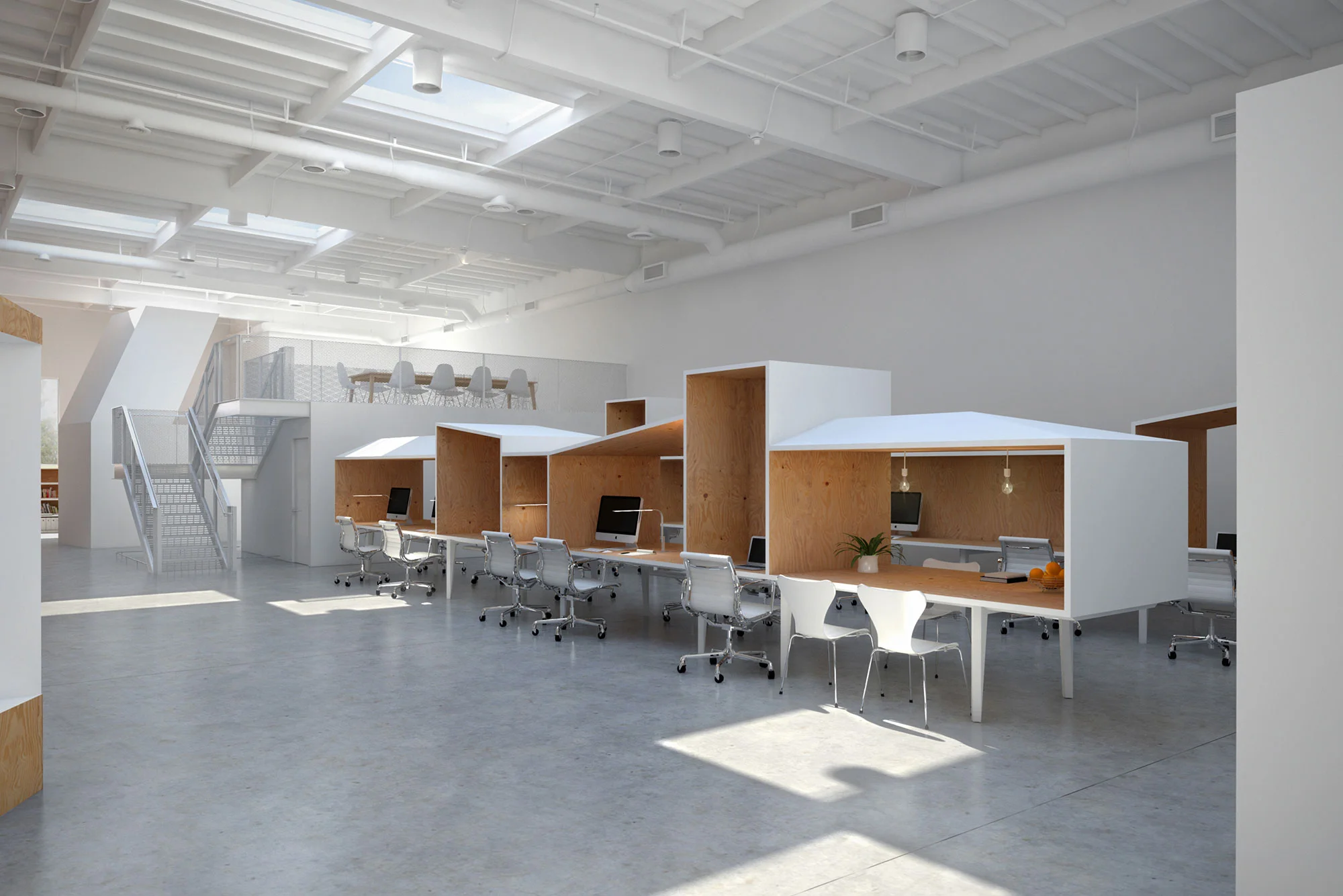hybrid office