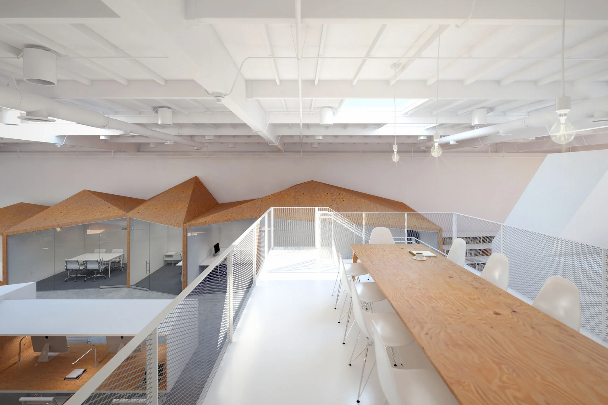 hybrid office