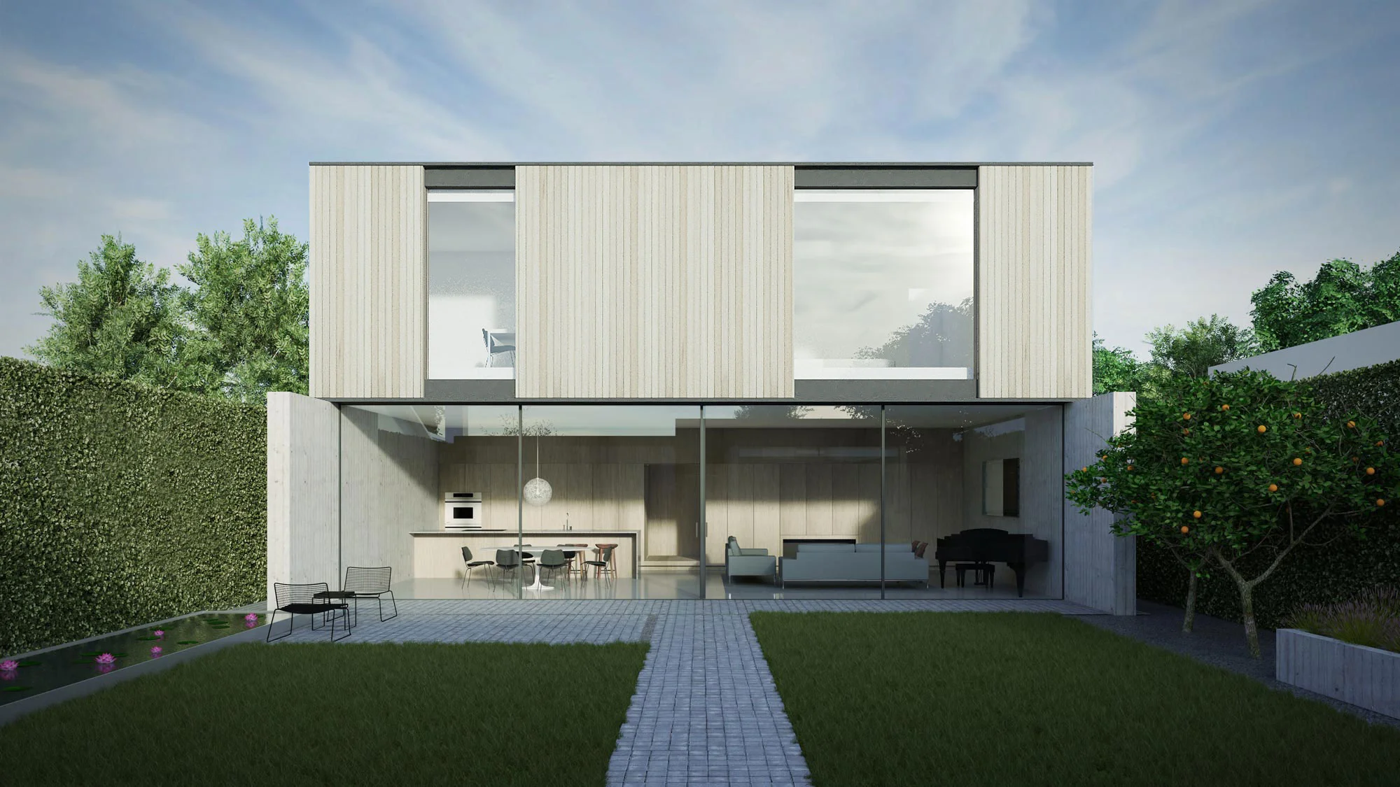 fraternal twins house