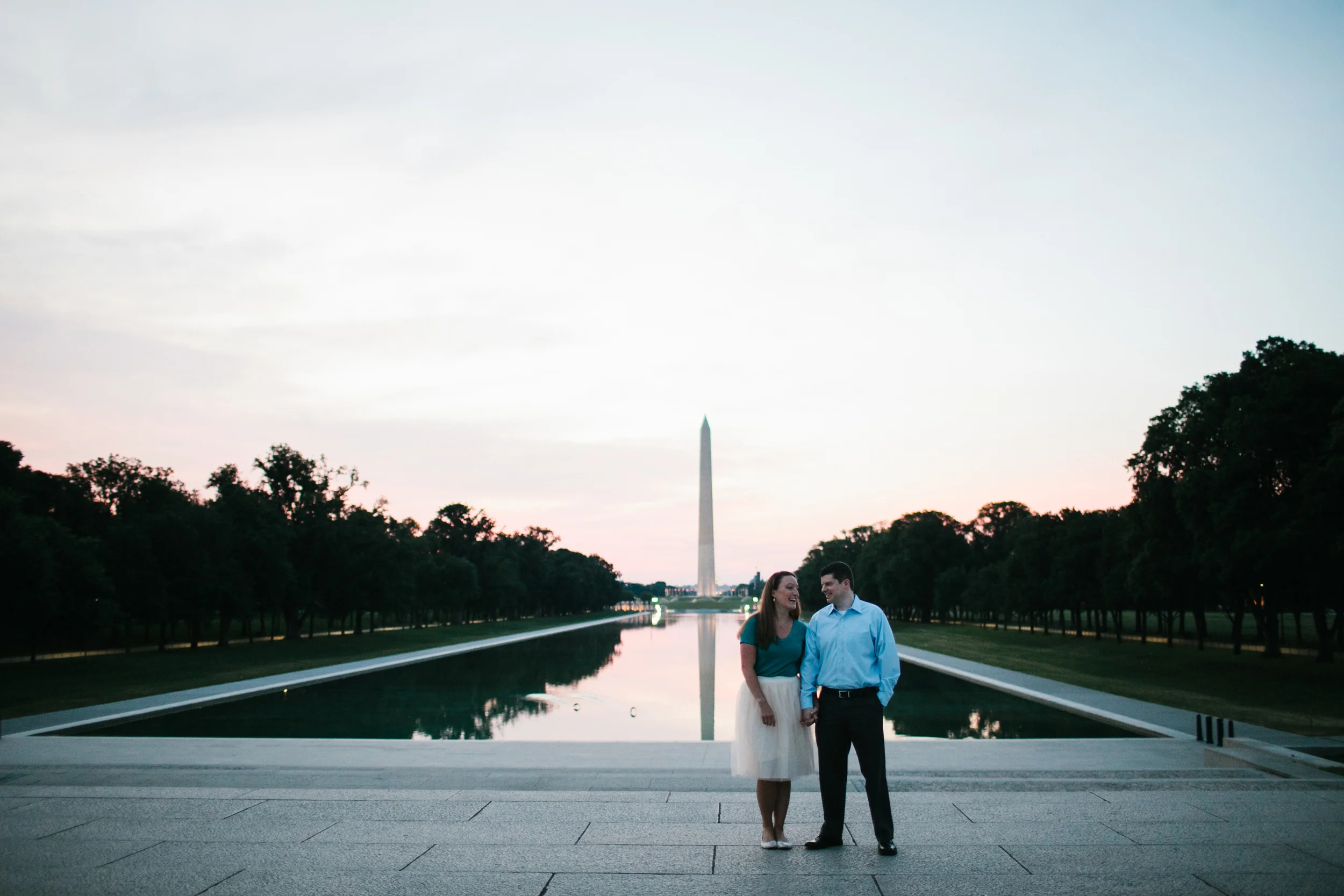 Kevin + Katie | Washington D.C. Engagement Session | Ellie Be