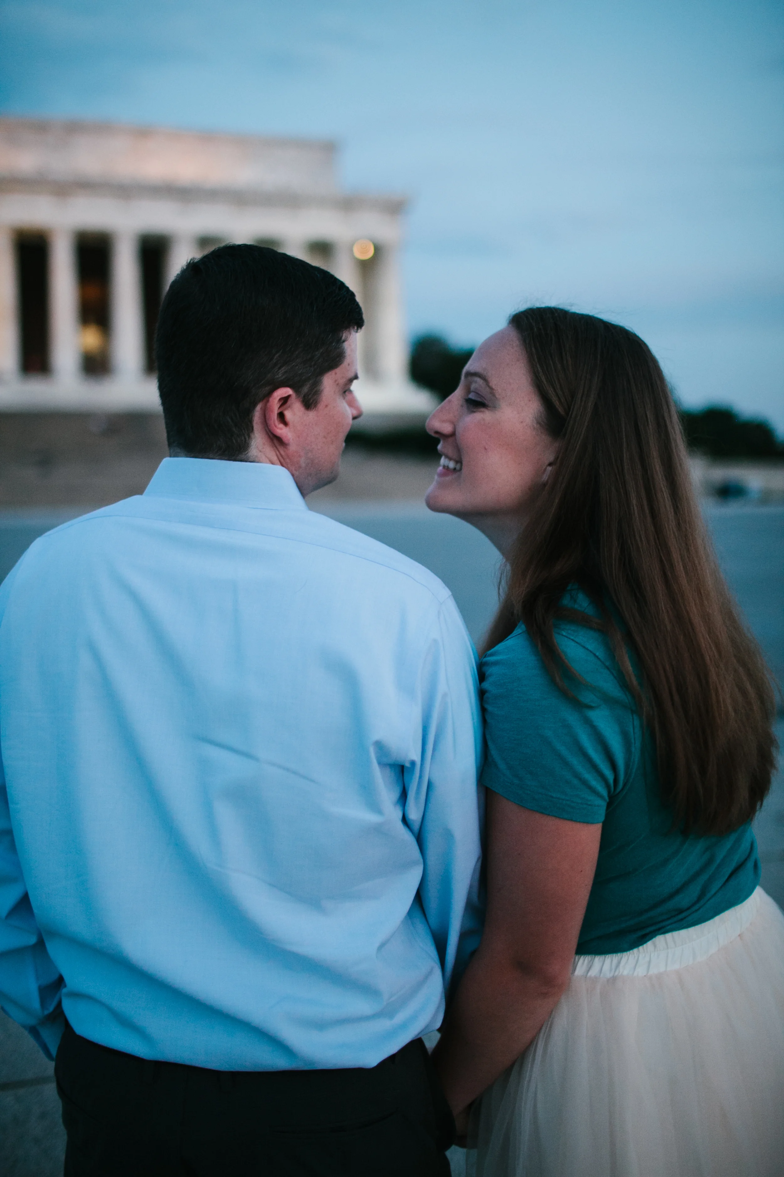 Kevin + Katie | Washington D.C. Engagement Session | Ellie Be