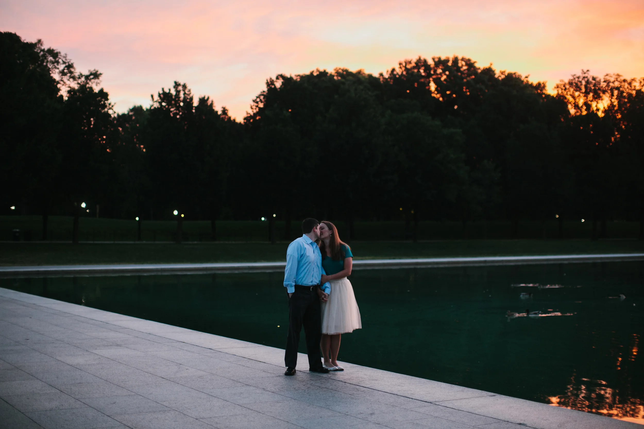 Kevin + Katie | Washington D.C. Engagement Session | Ellie Be