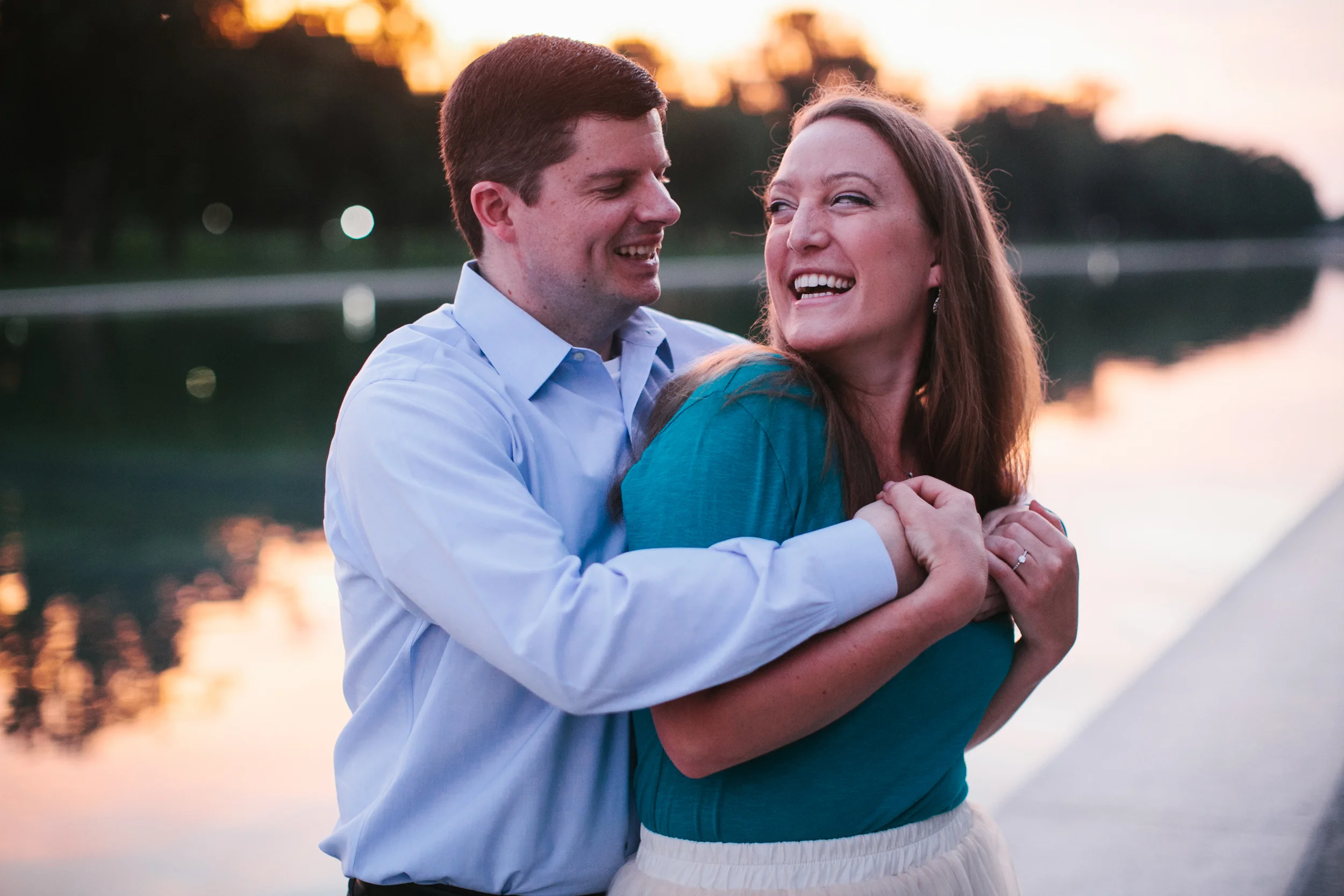 Kevin + Katie | Washington D.C. Engagement Session | Ellie Be