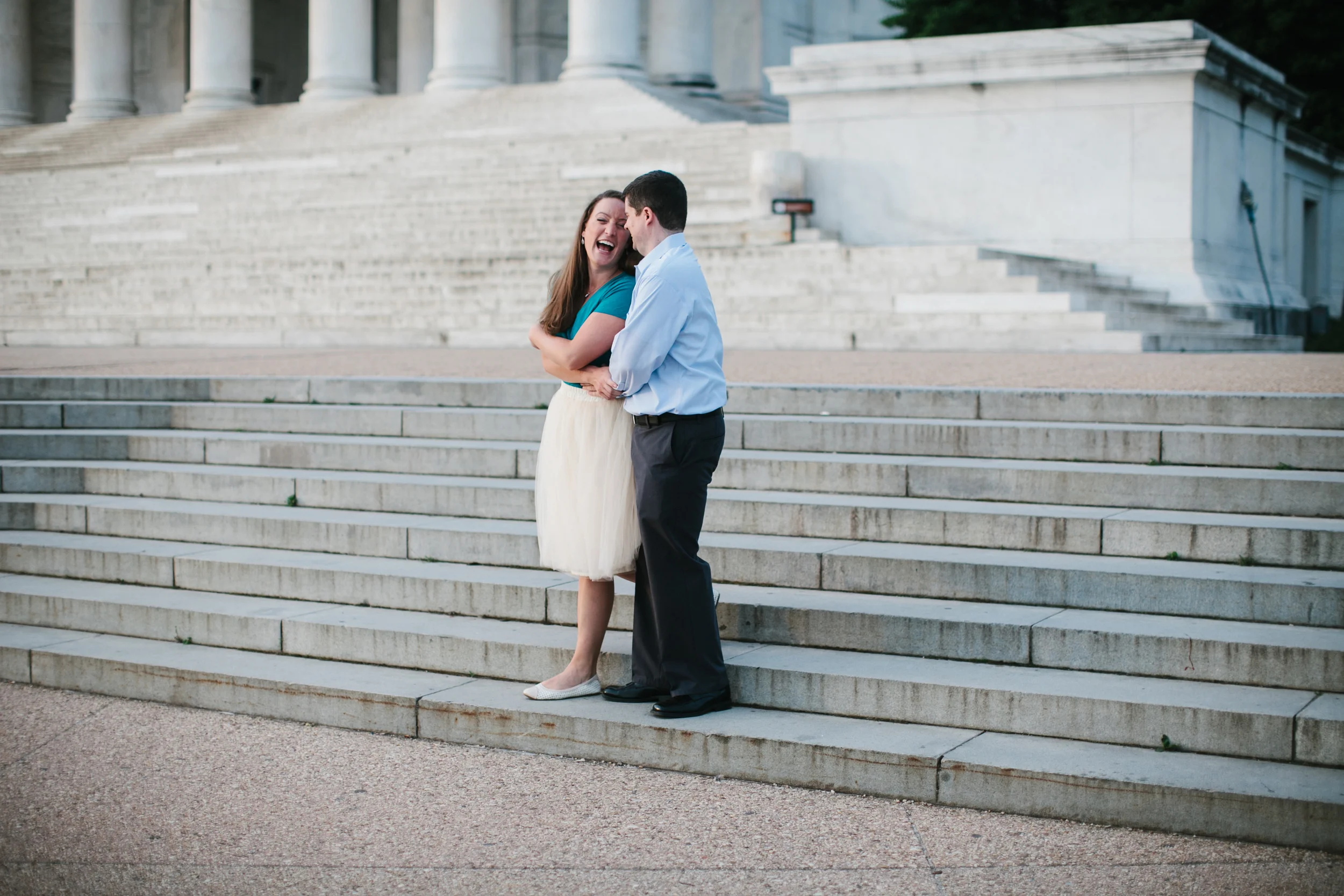 Kevin + Katie | Washington D.C. Engagement Session | Ellie Be