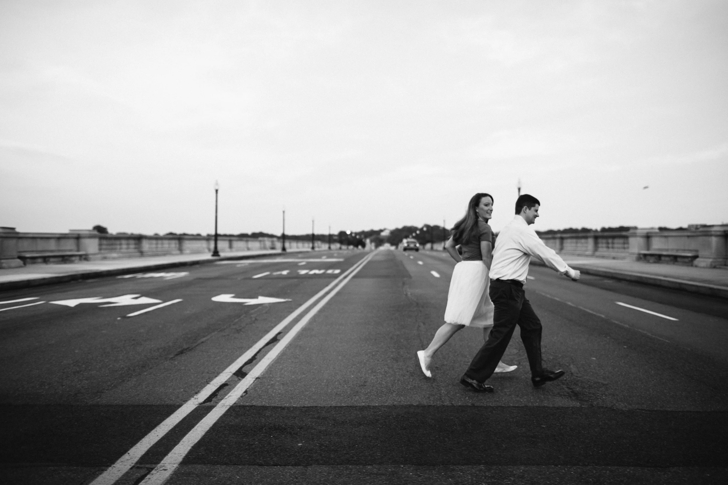 Kevin + Katie | Washington D.C. Engagement Session | Ellie Be