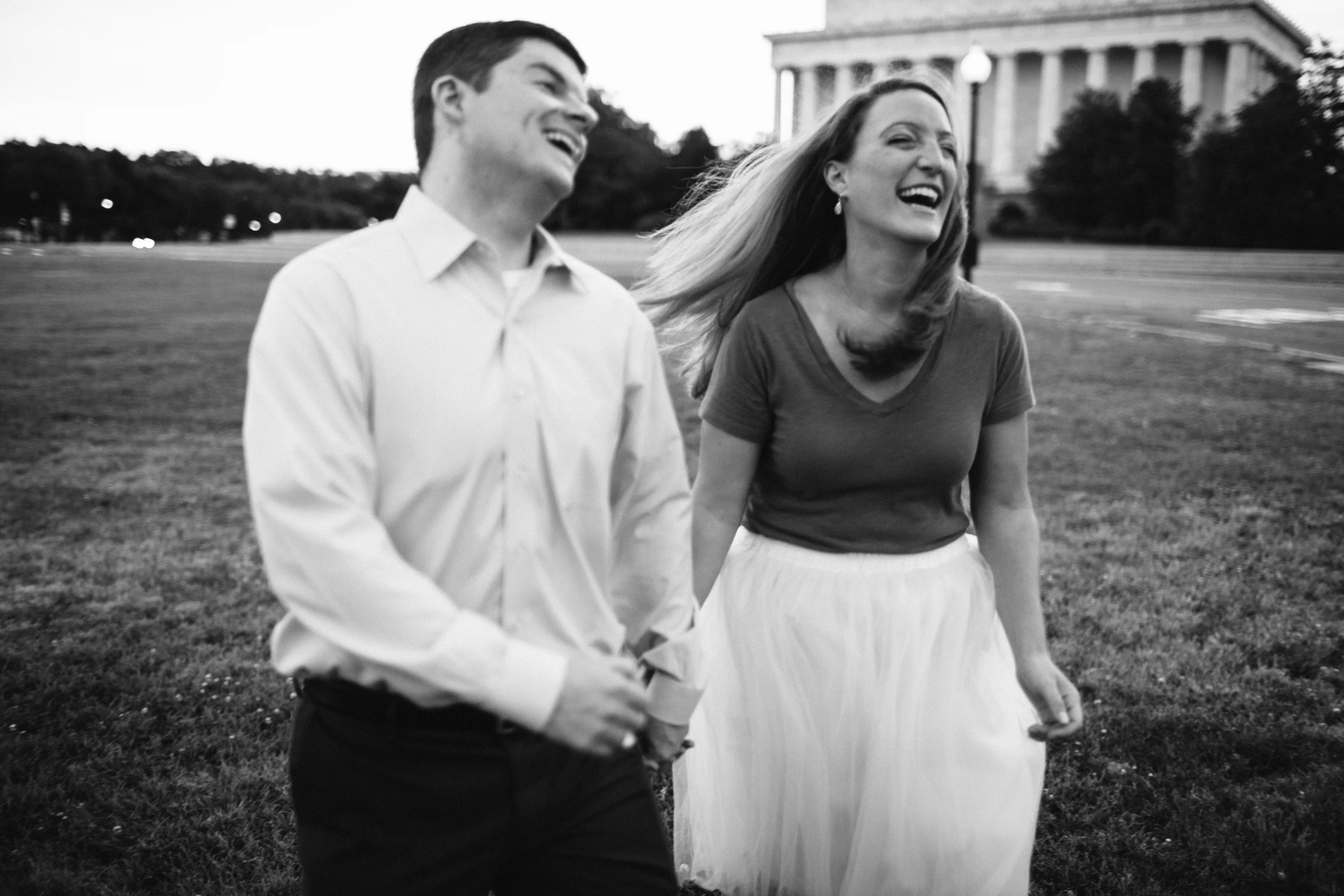 Kevin + Katie | Washington D.C. Engagement Session | Ellie Be