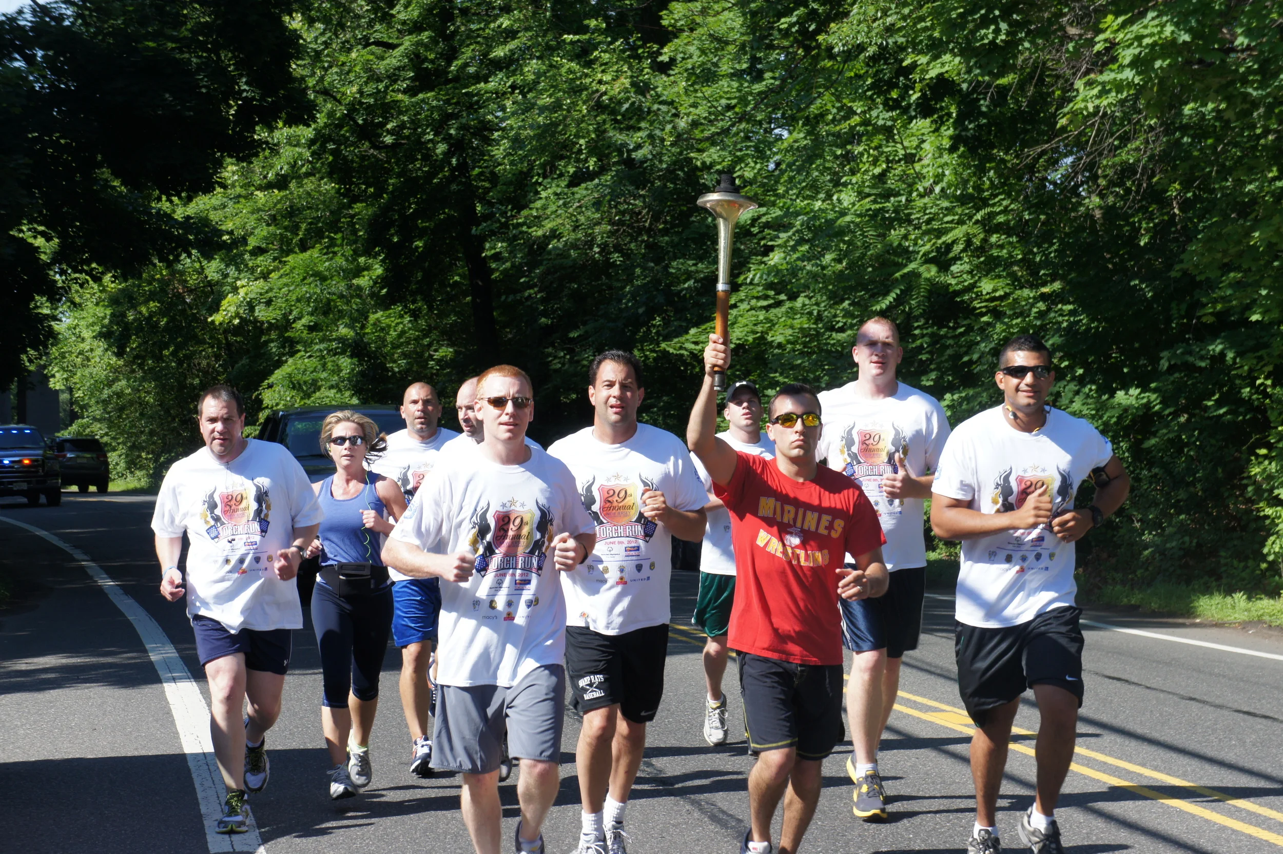  Run to raise funds for Special Olympics. 