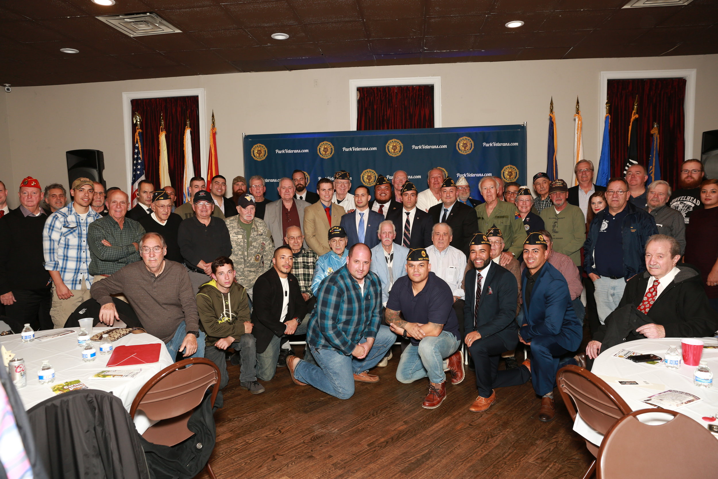 Annual Veterans Day Celerations at the Legion November 11th 2016- The tradition is cemented