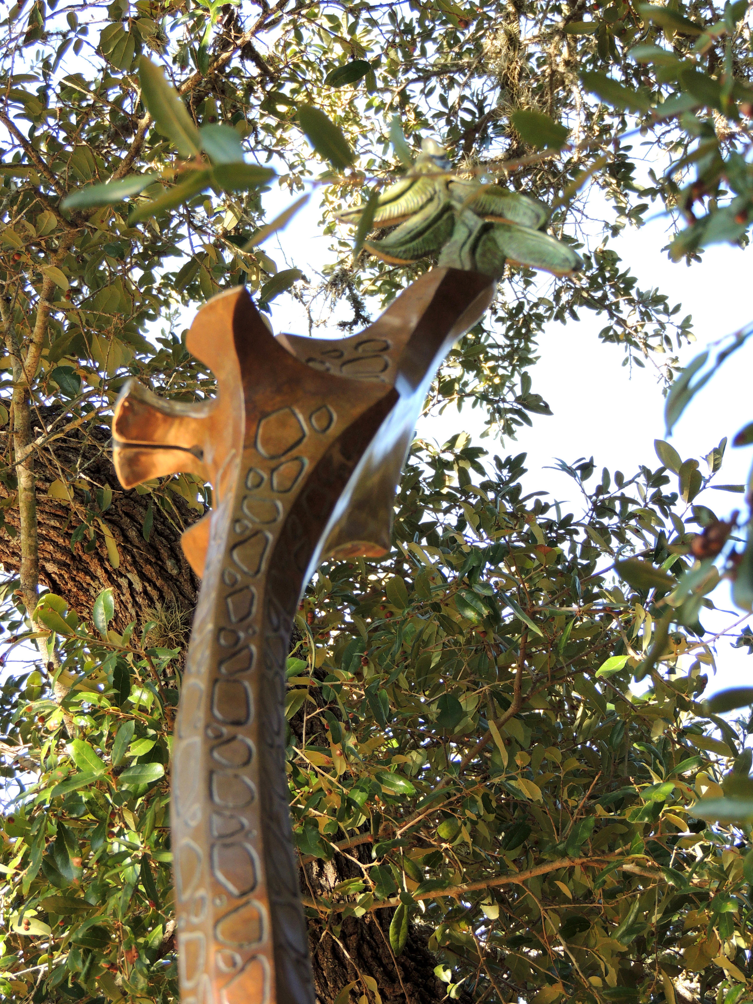  Giraffe Bronze Sculpture Monument by John Maisano&nbsp; 