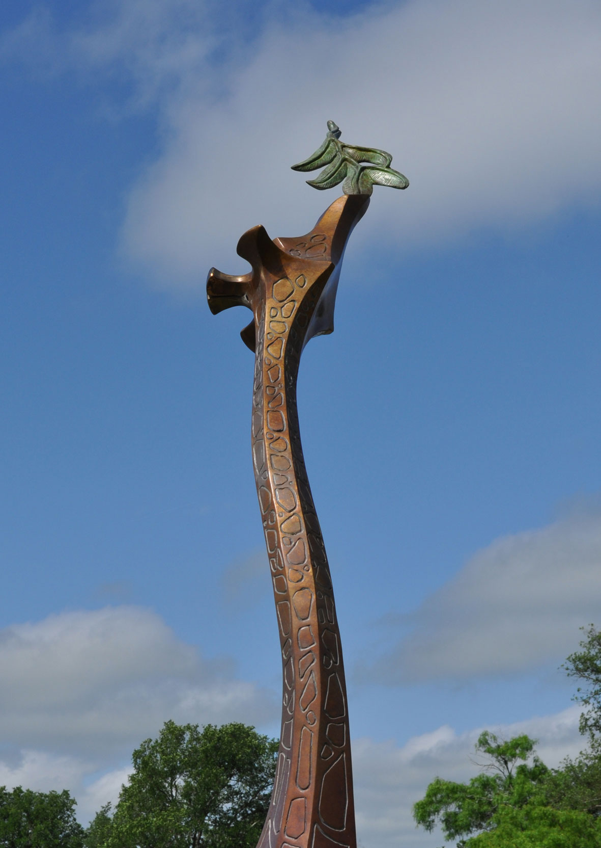  Giraffe Bronze Sculpture Monument by John Maisano&nbsp; 