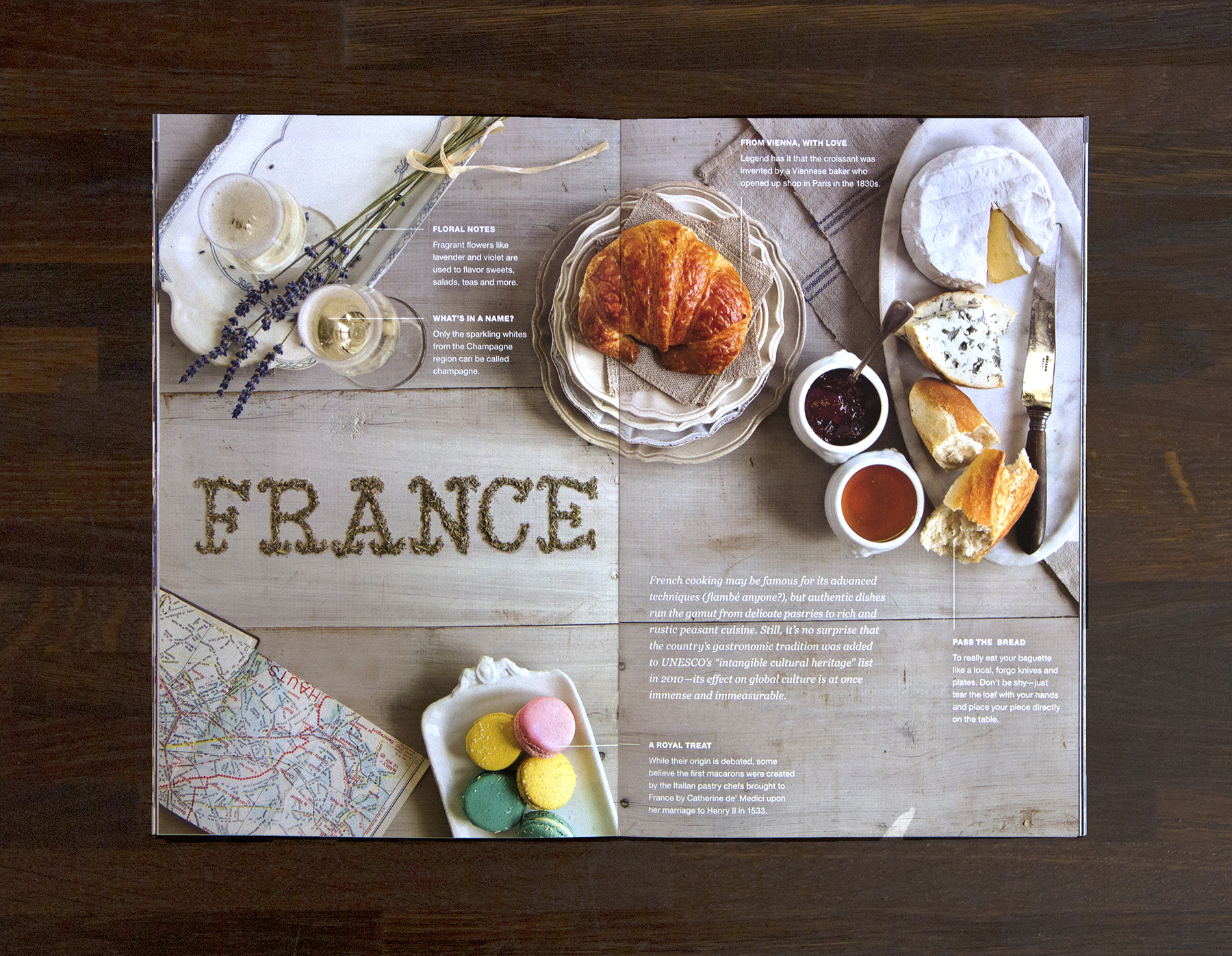 France tabletop spread (click to enlarge)