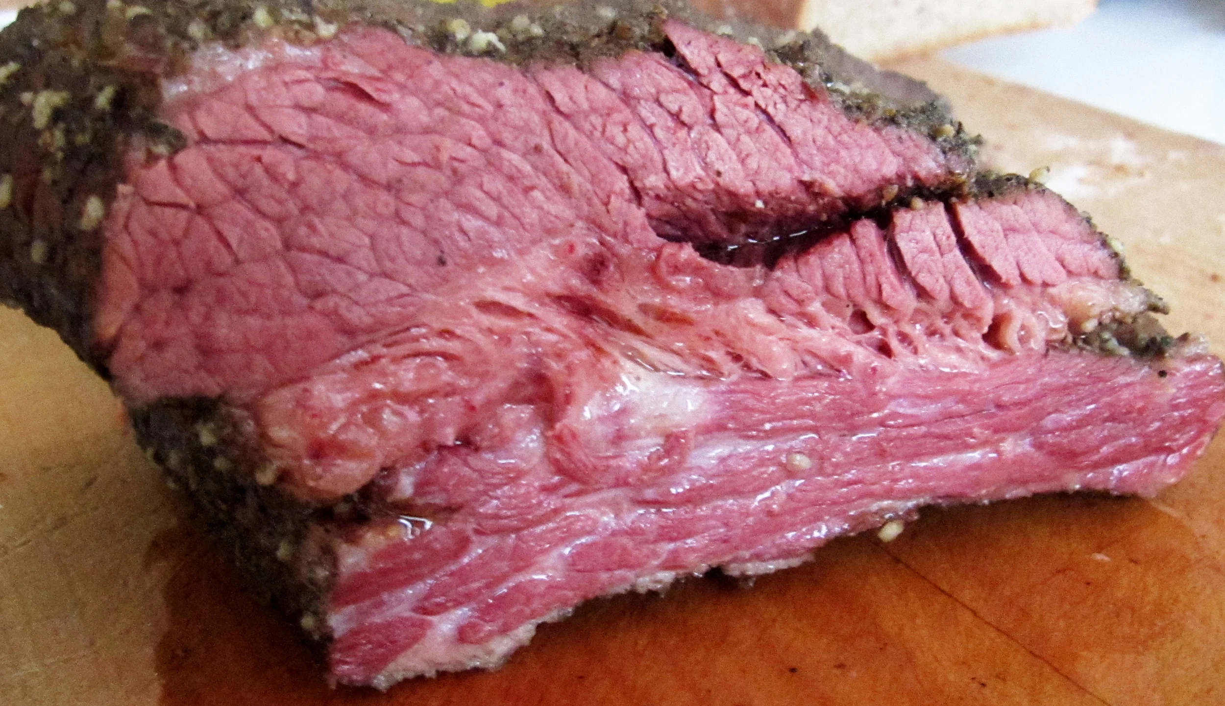 Sous vide pastrami