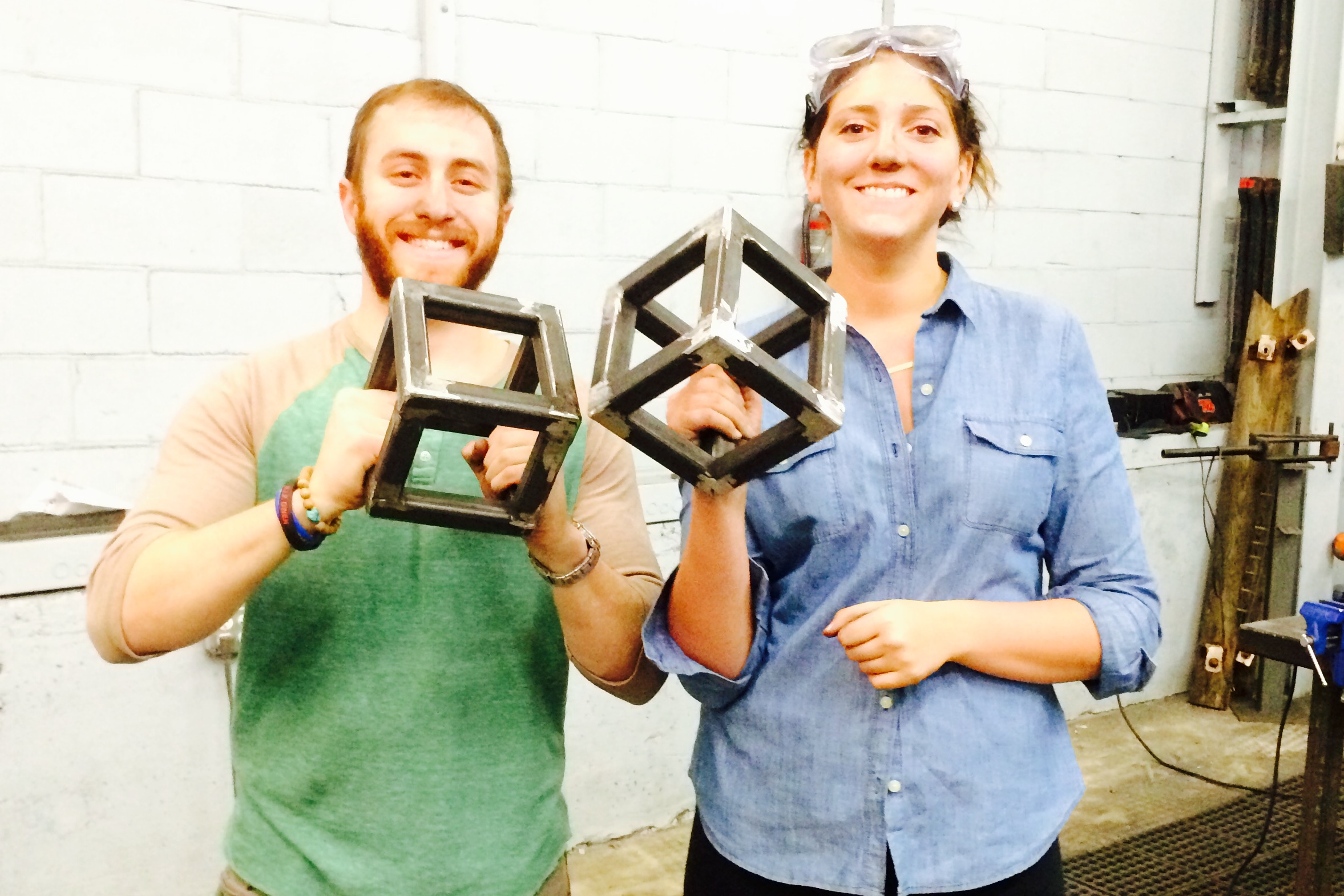 Daniel and Monica. Family Welders!