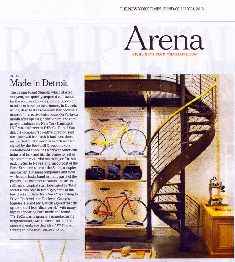 Shinola staircase
