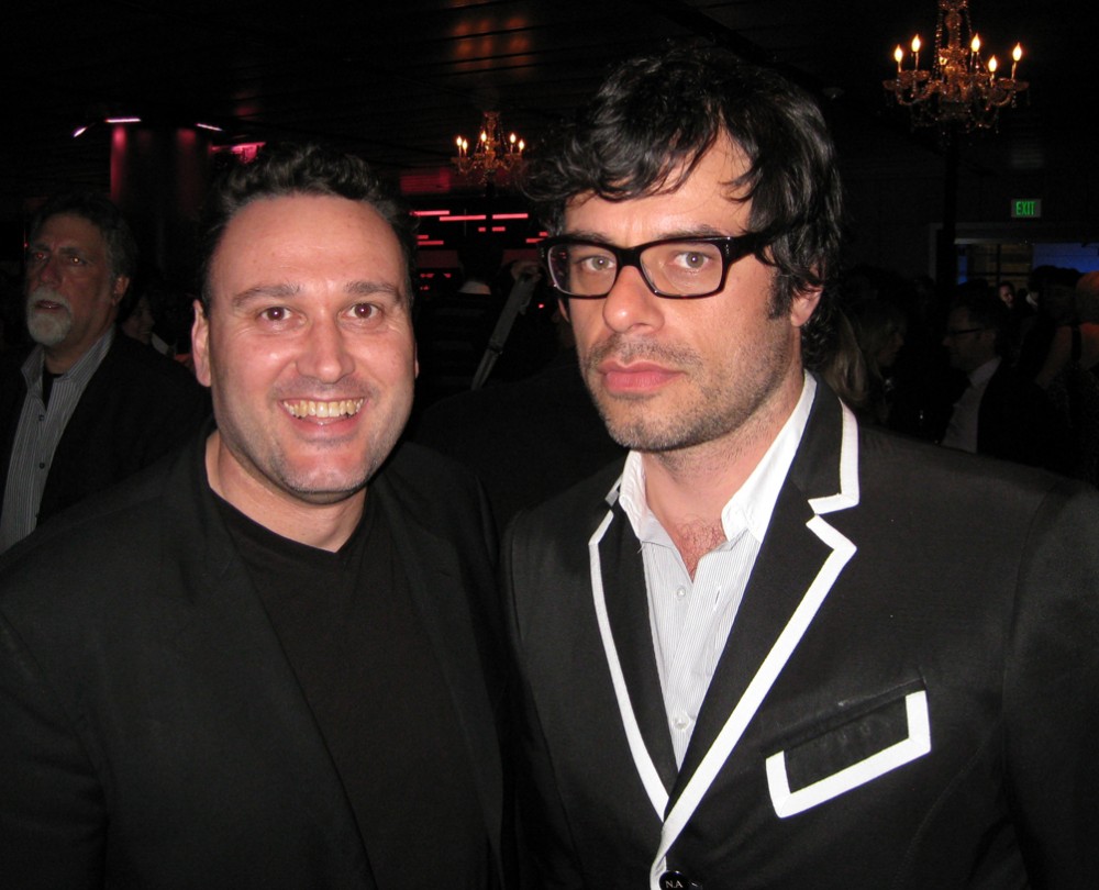 Filmmaker Andrew Hunt and actor Jermaine Clement