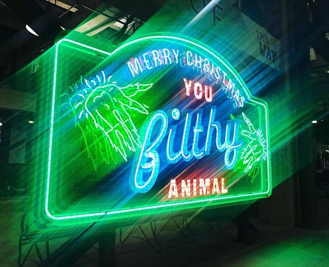 Dirty iPhone lens = cool lens flare