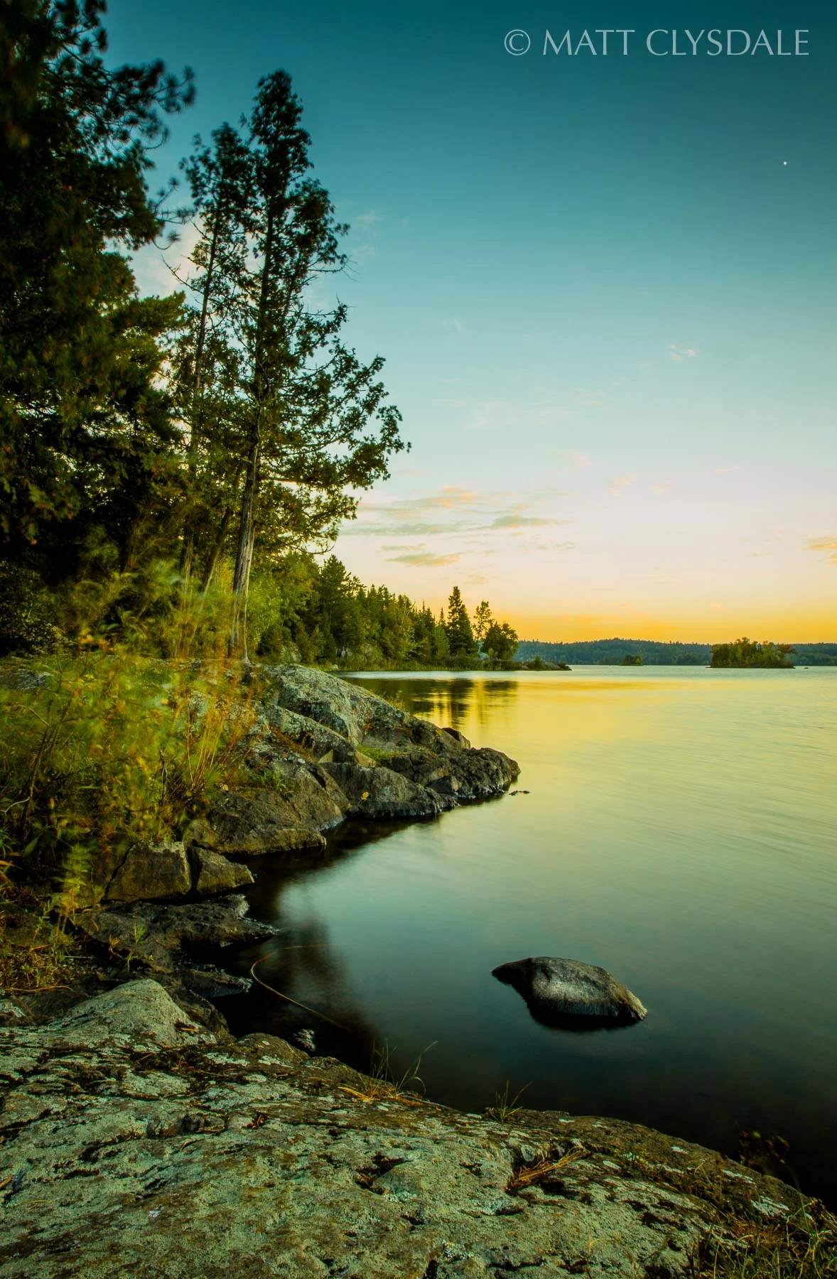 Shagawa Lake Sunrise - Ely, Minnesota